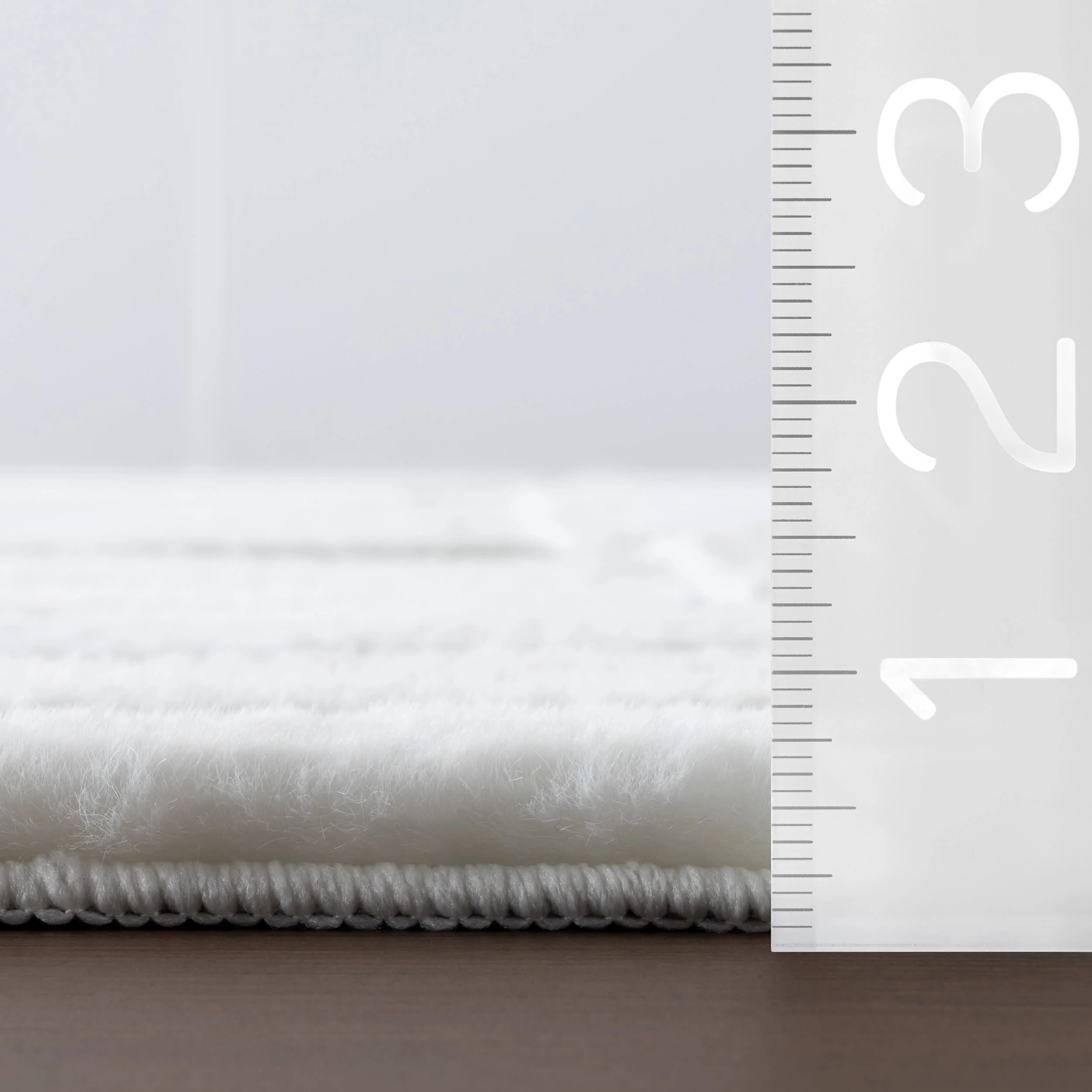 Amberly Solid Cloud Washable Rug | Off White - Image 6