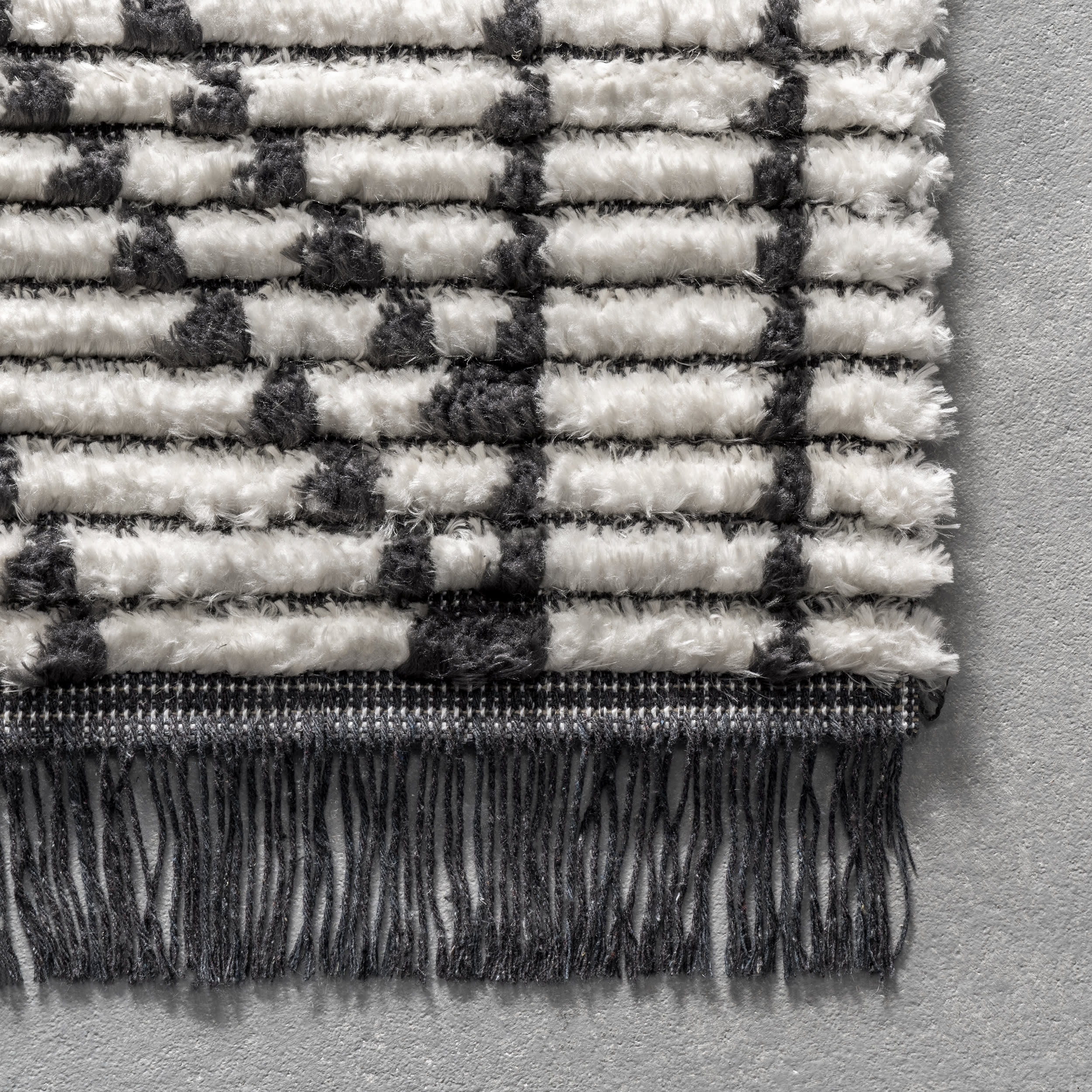Amelia Double Diamond Rug | Beige - Image 3