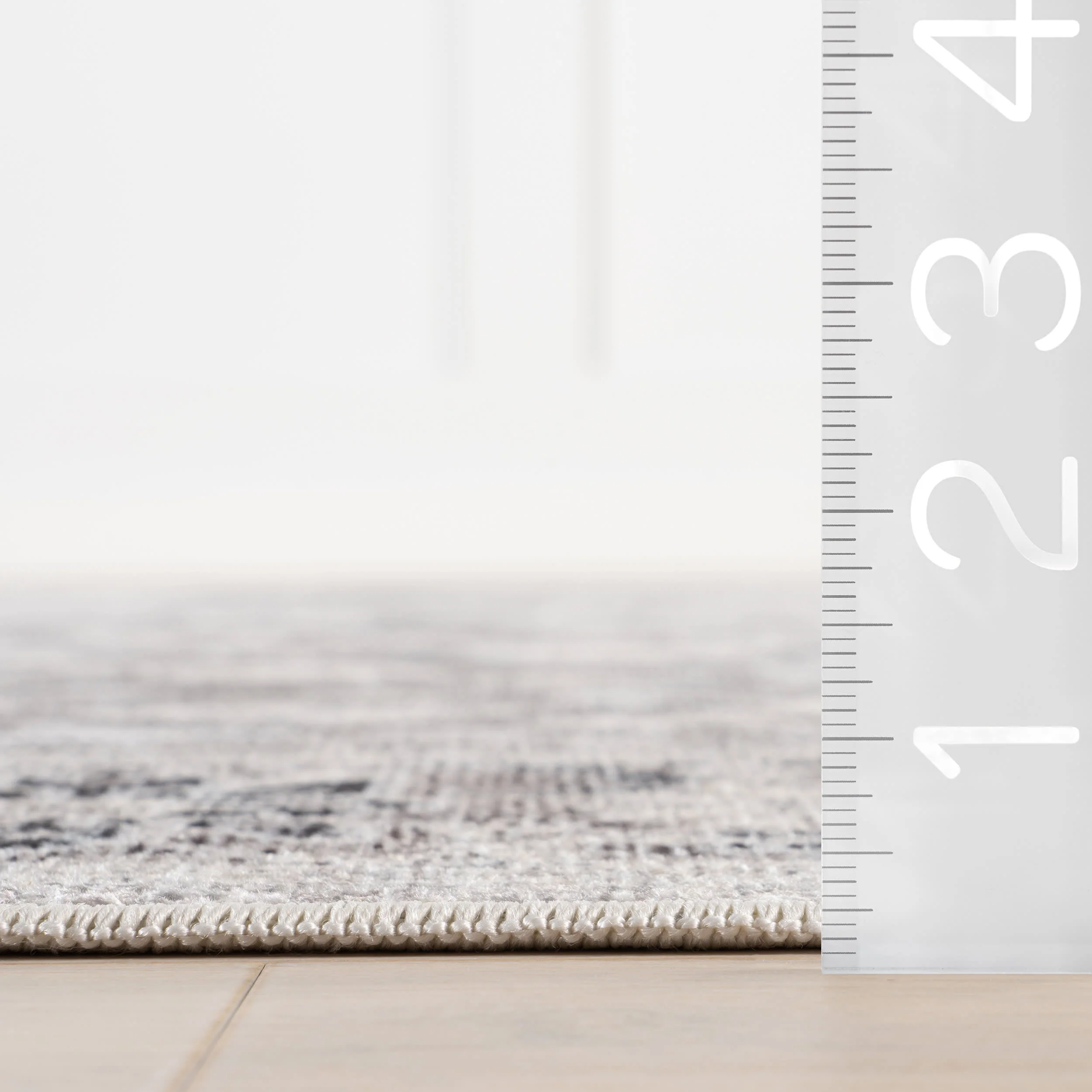 Analia Medallion Washable Rug | Brown - Image 6