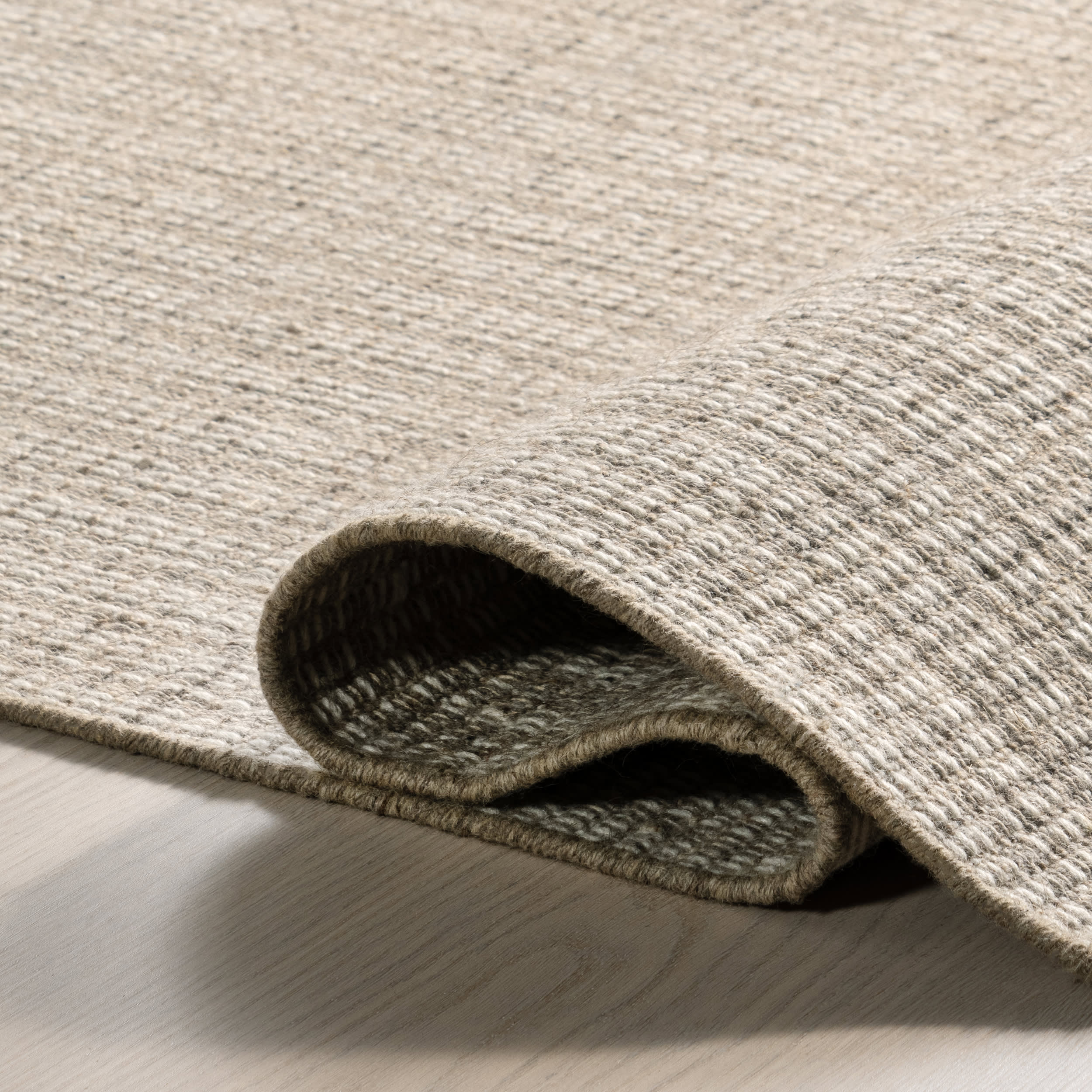 Ander Striped Wool-Blend Rug | Brown - Image 6