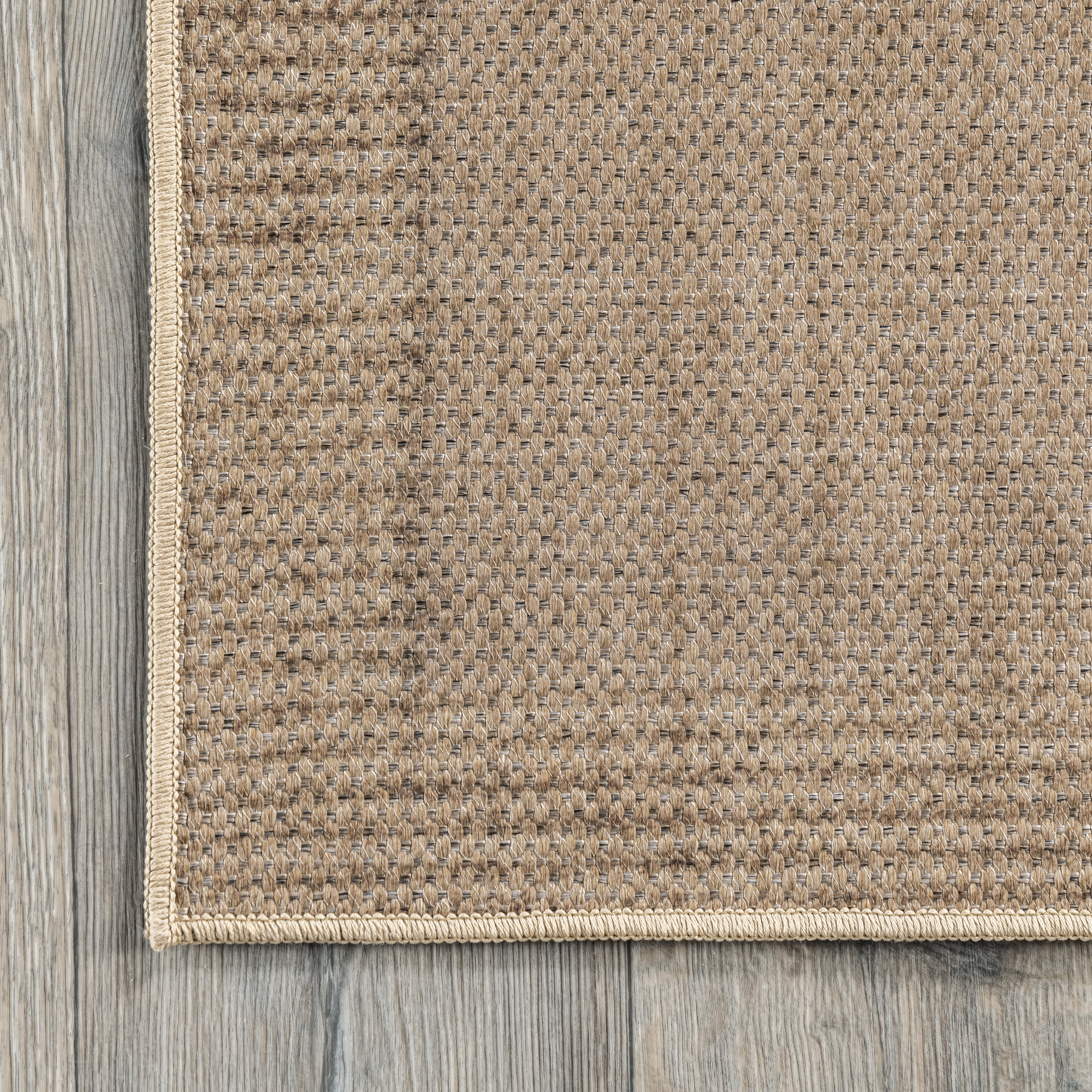 Ann Easy-Jute Washable Bordered Rug | Natural - Image 3