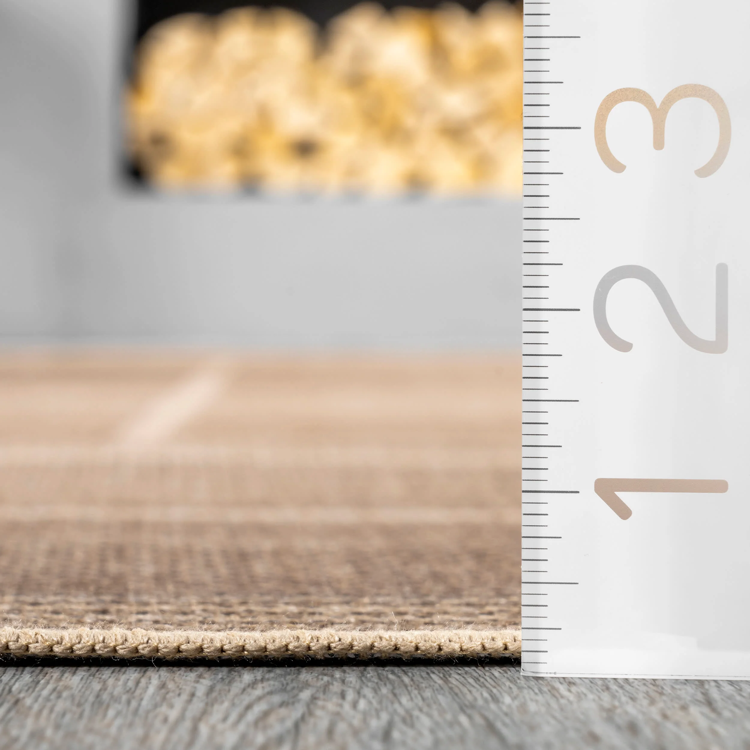 Ann Easy-Jute Washable Bordered Rug | Natural - Image 5