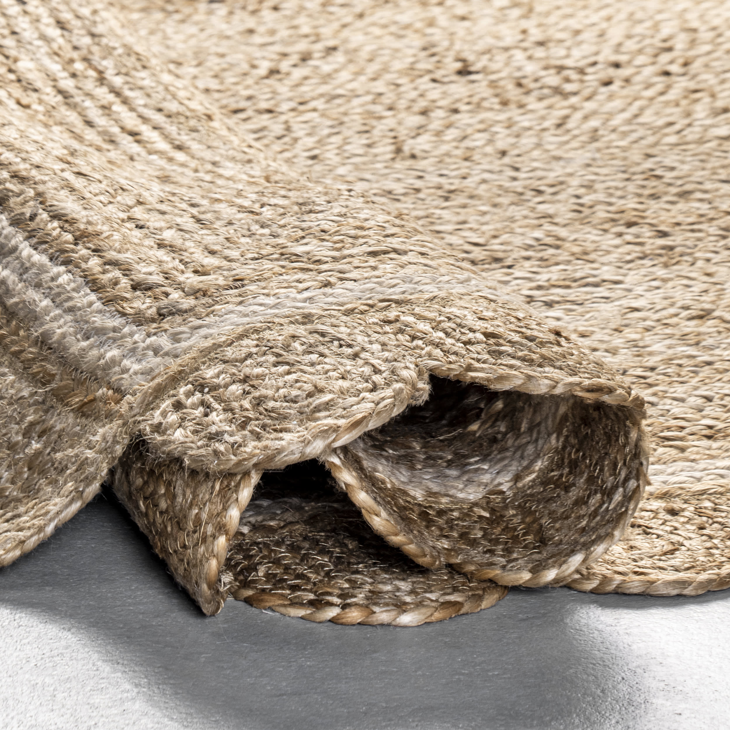 Anna Scalloped Jute Rug | Ivory - Image 4
