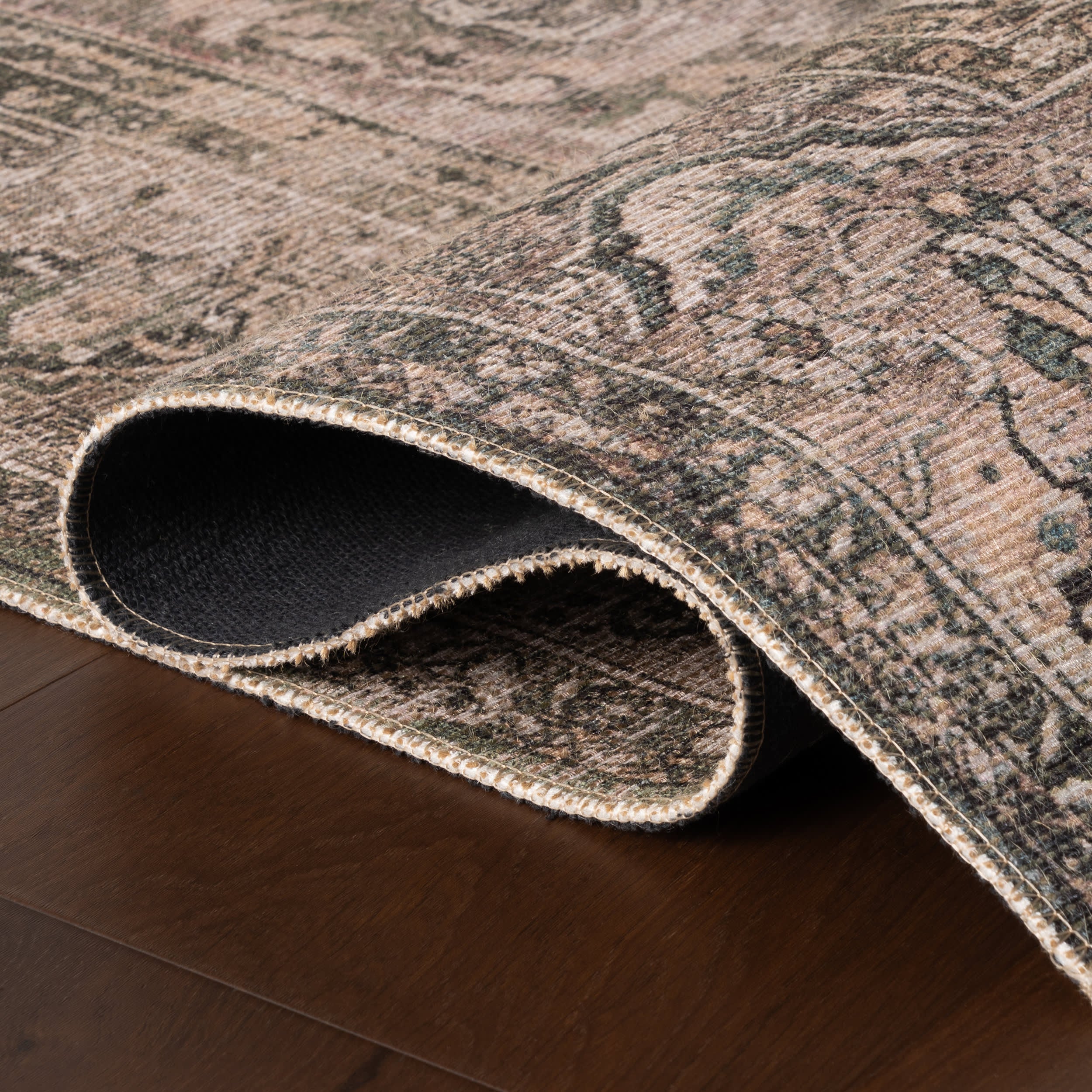 Annelore Antiqued Jute-Blend Rug | Sage - Image 10