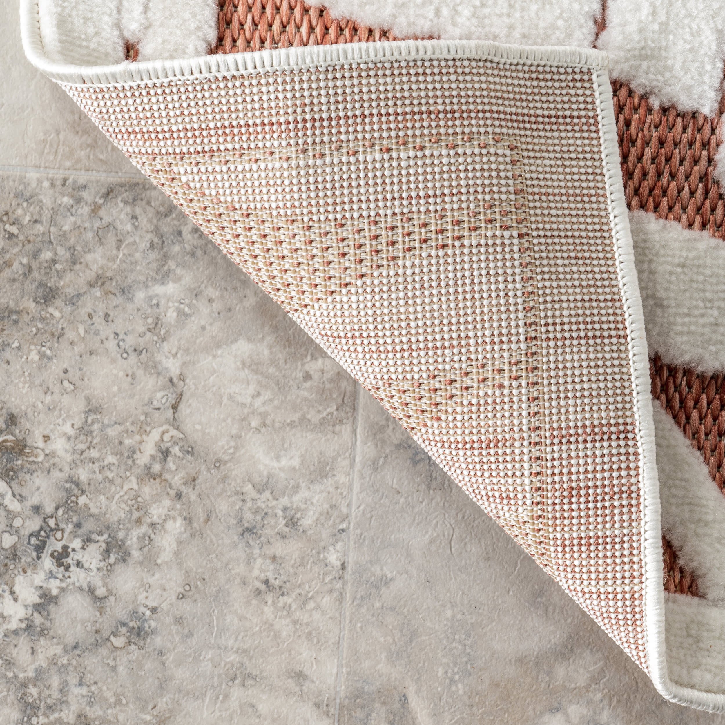 Annis Anthemion Indoor/Outdoor Rug | Brick - Image 6