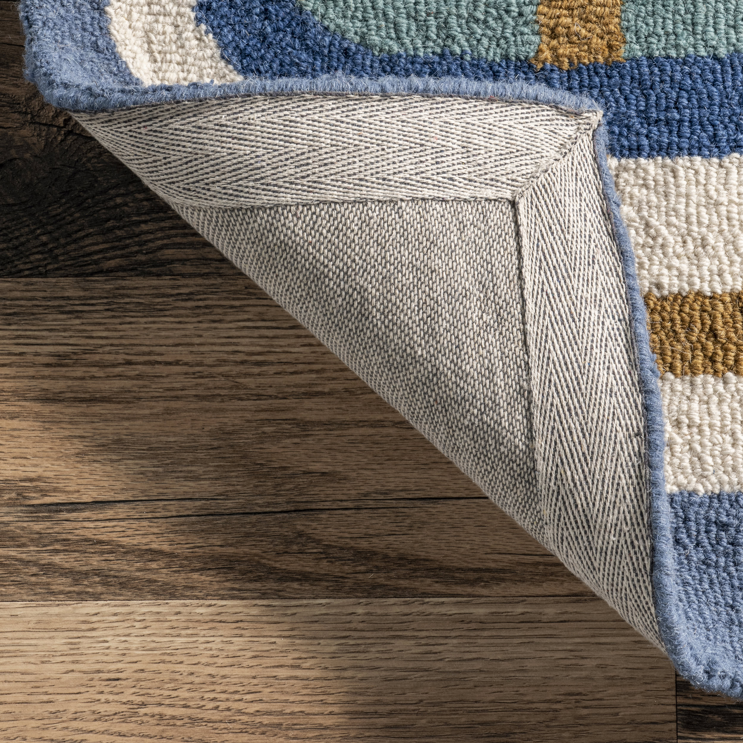 Annslee Abstract Doodling Rug | Blue - Image 6