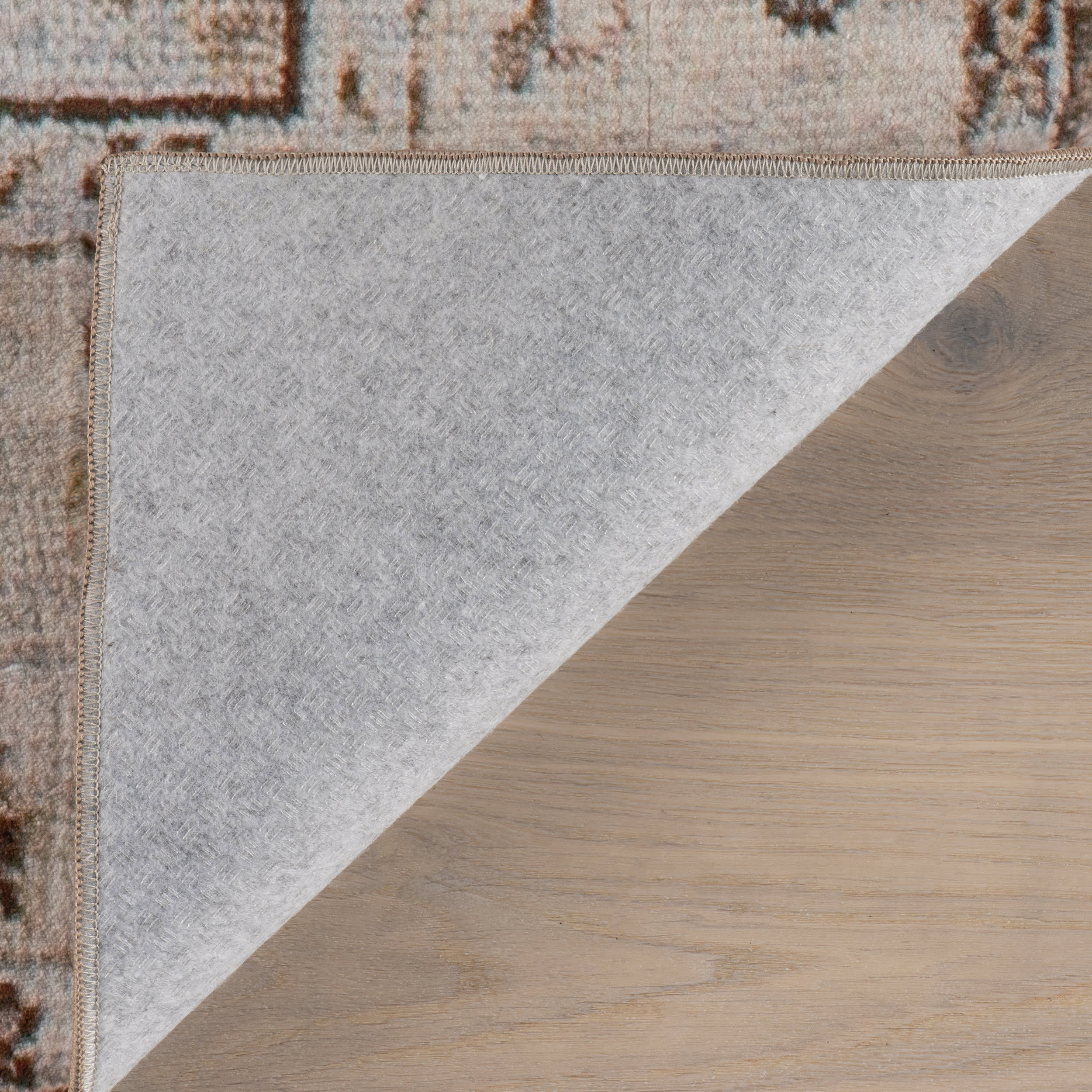Anoukis Washable Rug | Brown - Image 6