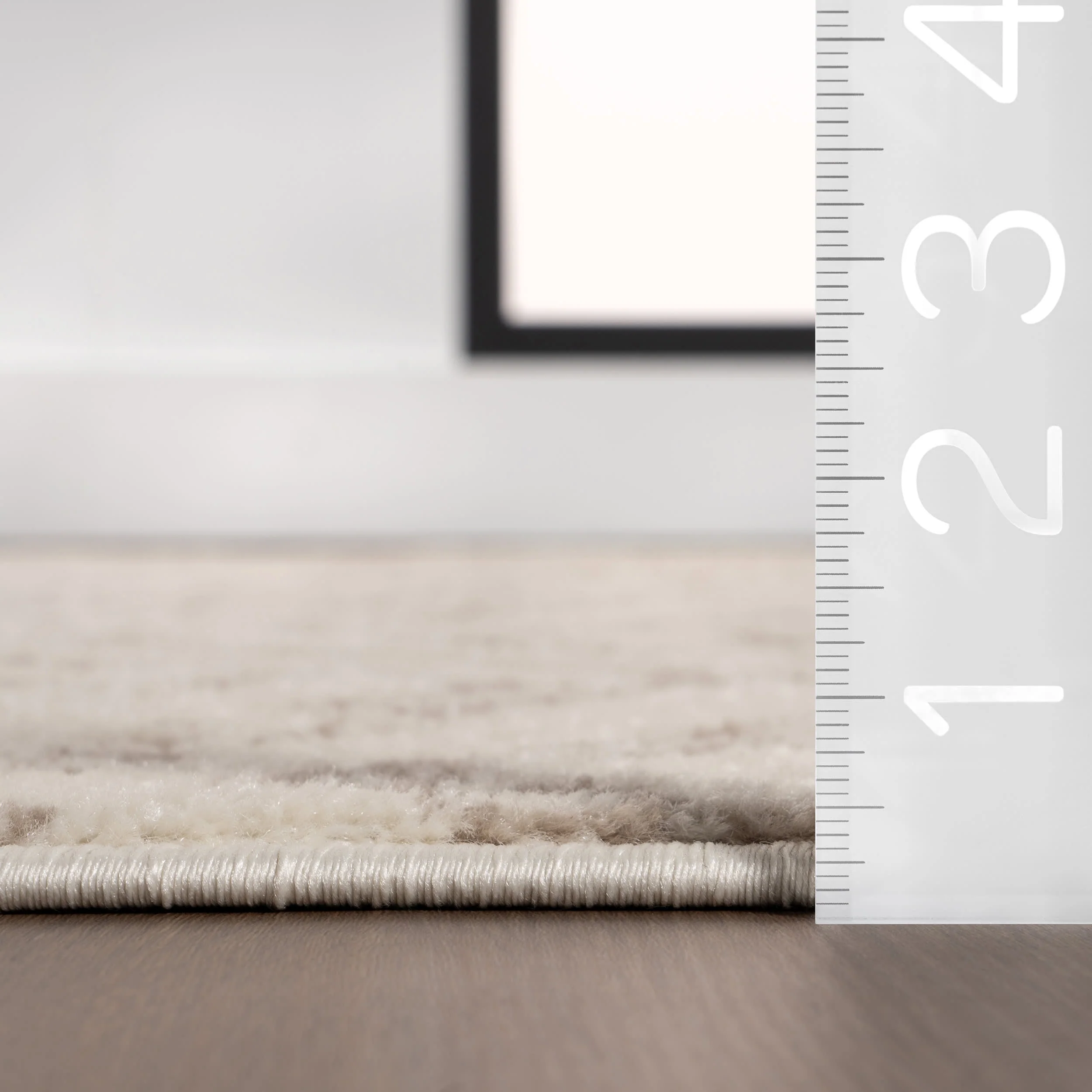 Antique Chevron Rug | Beige - Image 5
