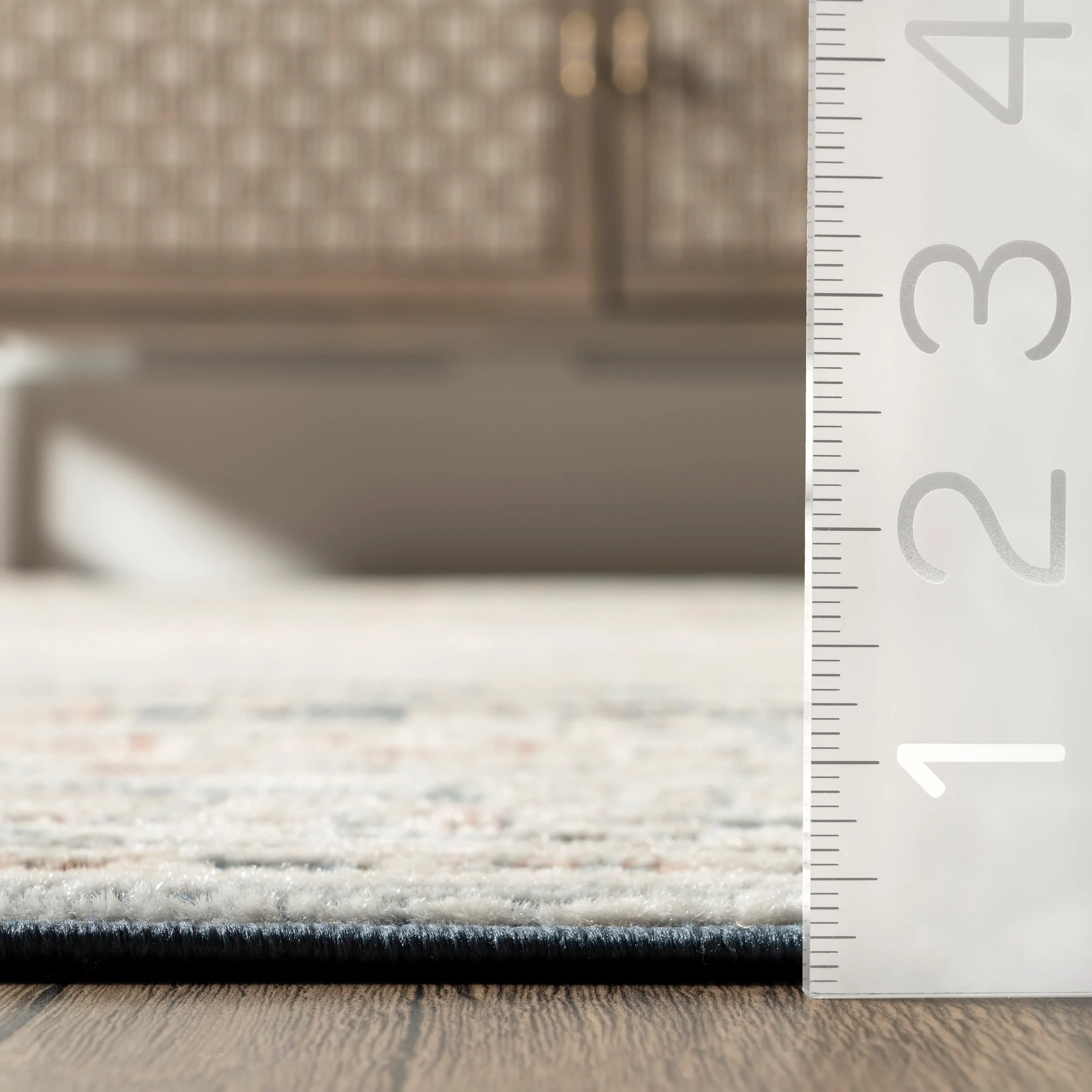 Antonia Vintage Medallion Rug | Beige - Image 5