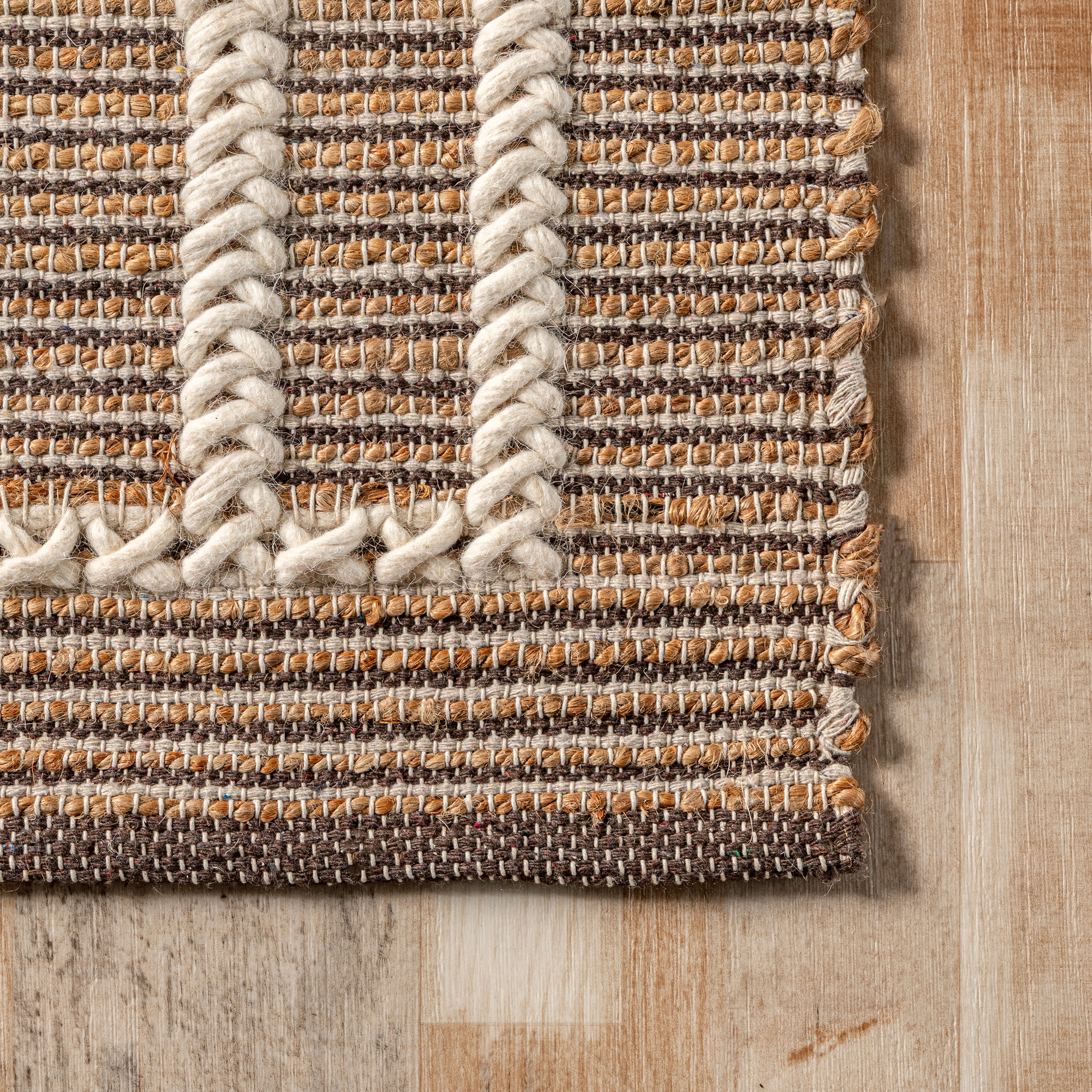 Anya Tuareg Rug | Natural - Image 3