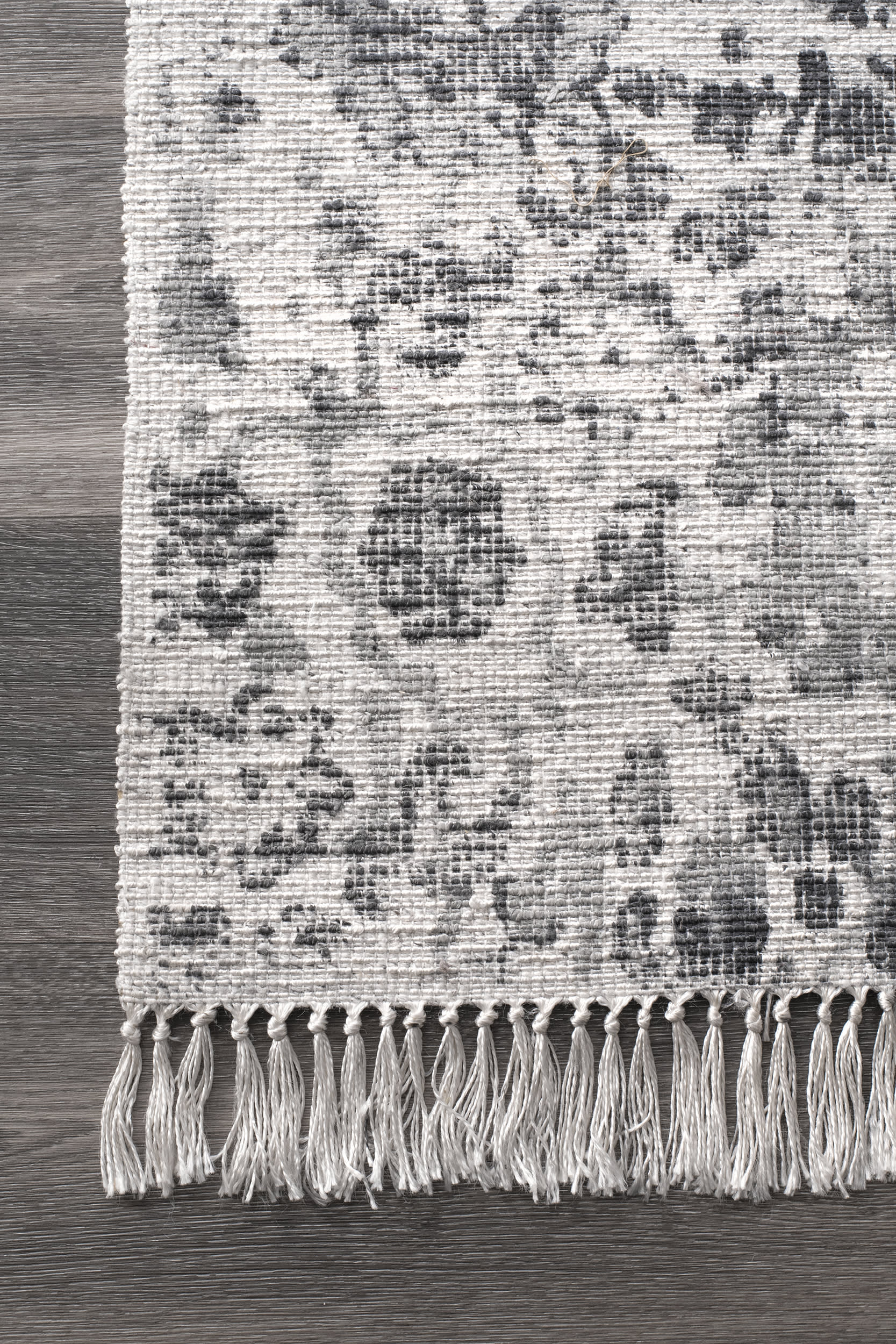 Aphelia Fringe Rug | Grey - Image 3