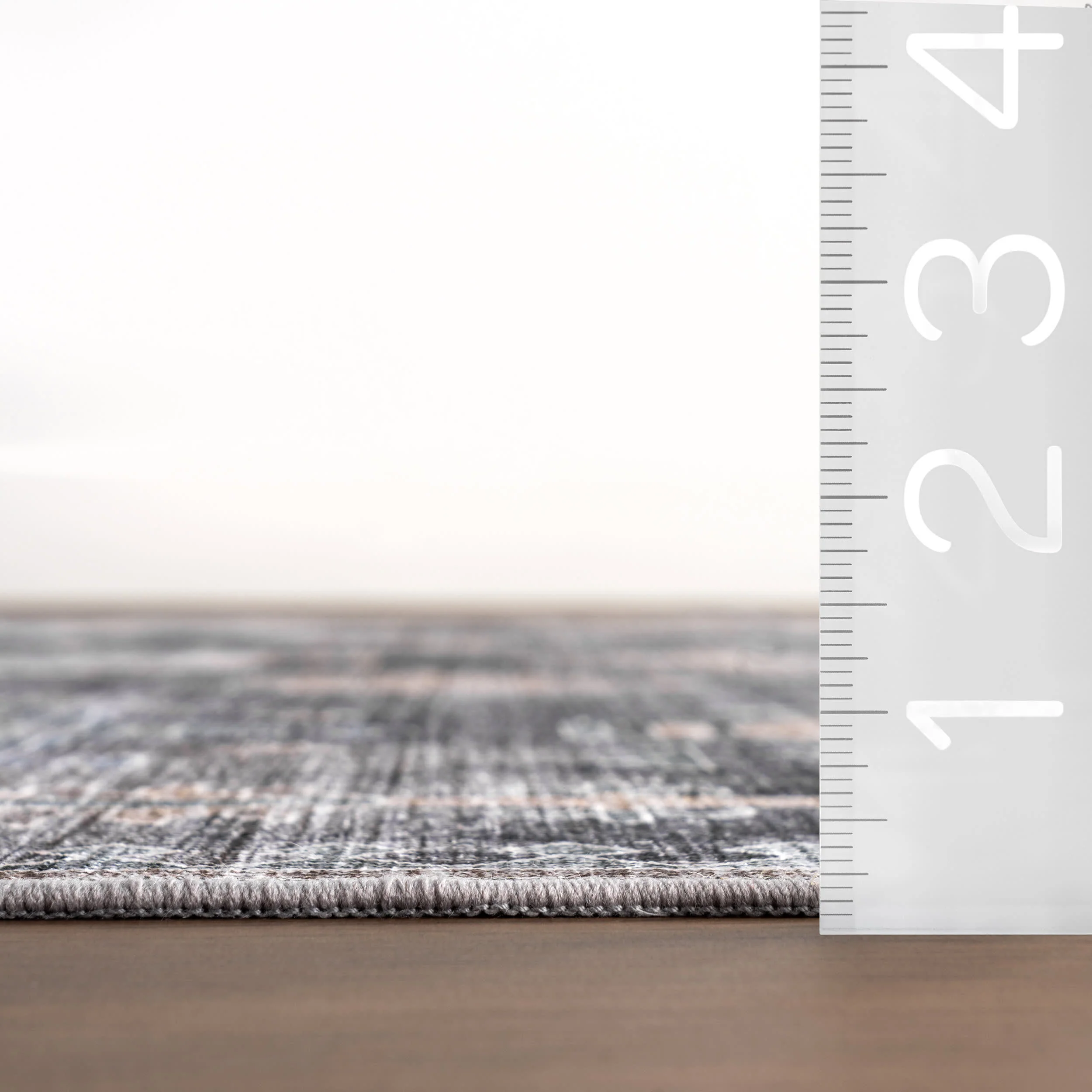 Araya Spill Proof Washable Rug | Charcoal - Image 6