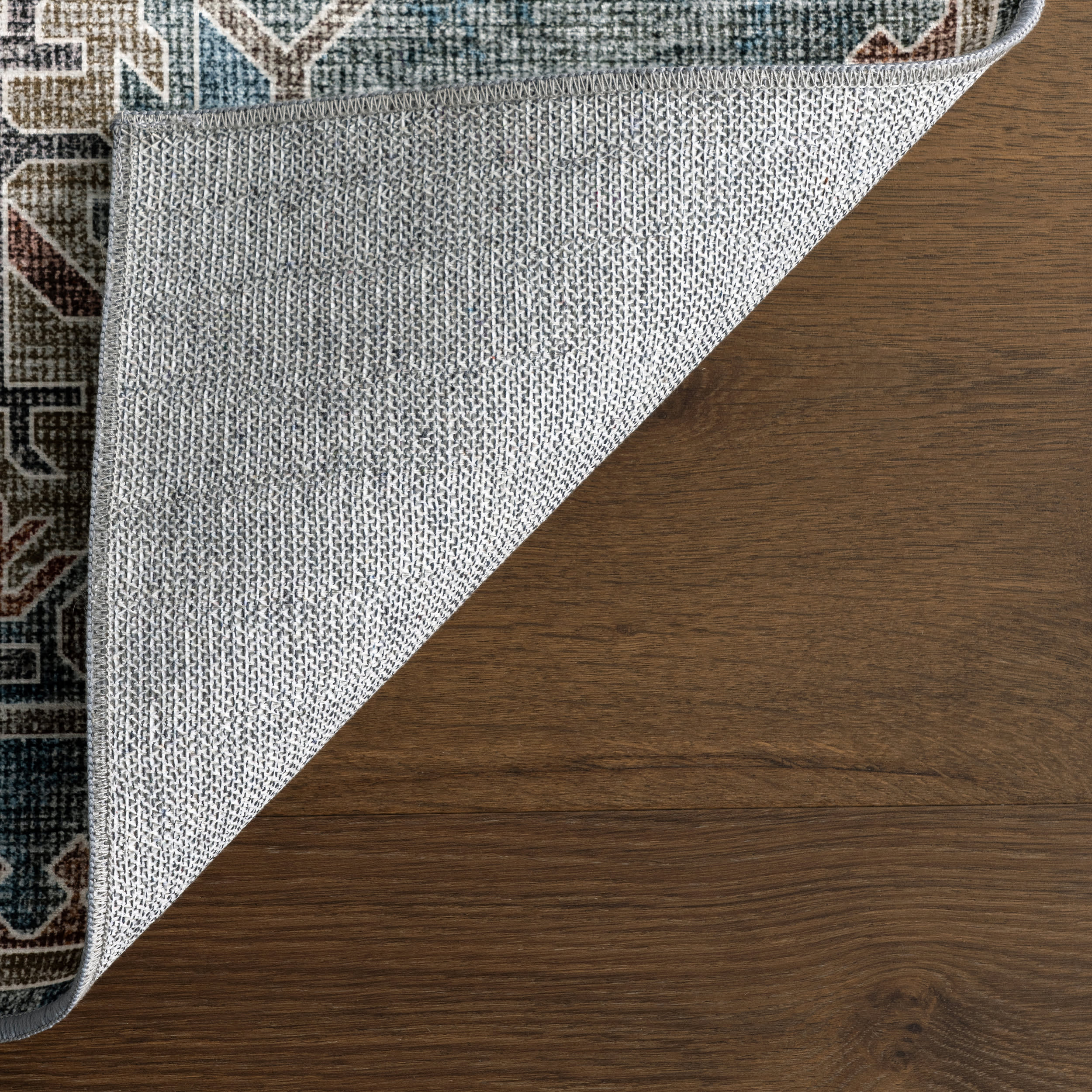Araya Spill Proof Washable Rug | Green - Image 7