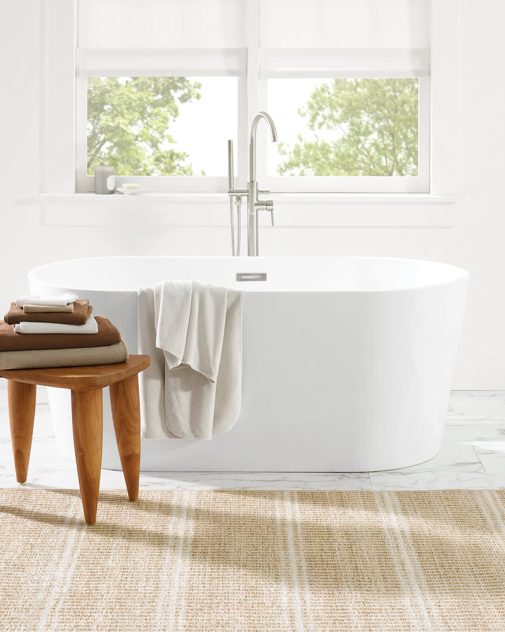 Arbor Machine Washable Rug | Natural - Image 2