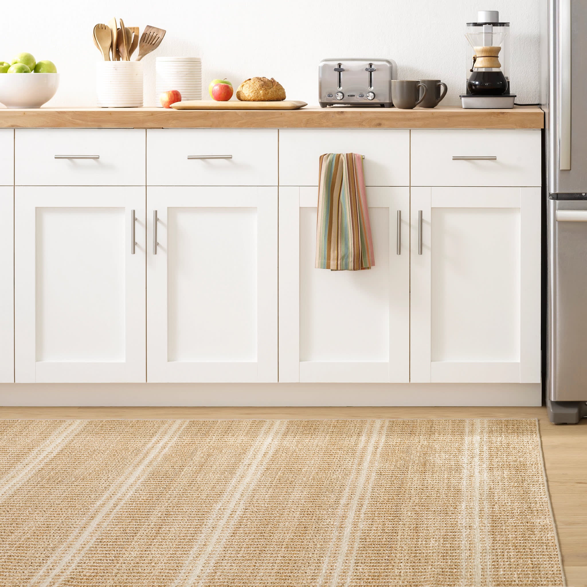 Arbor Machine Washable Rug | Natural - Image 4