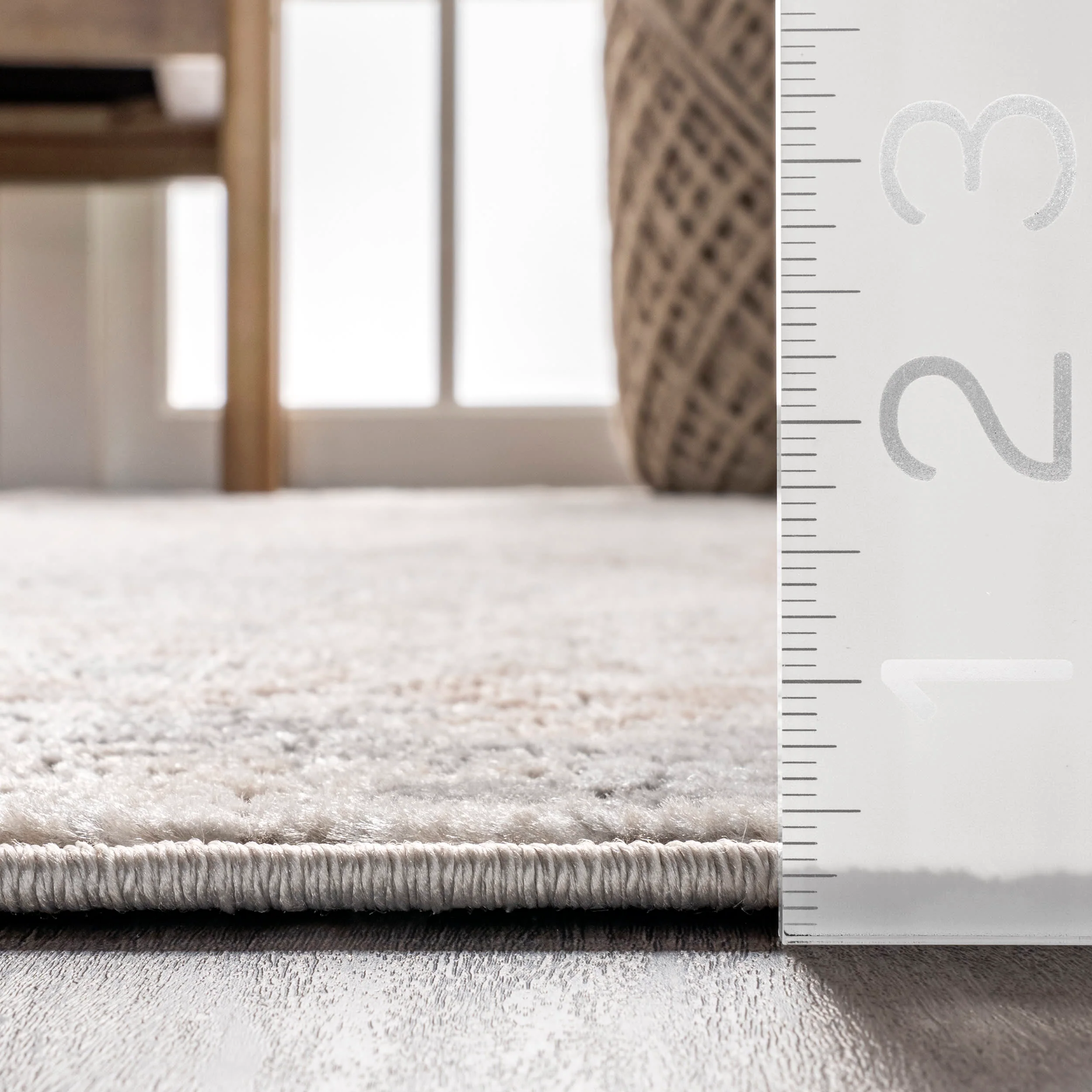 Ari Abstract Mosaic Rug | Beige - Image 5
