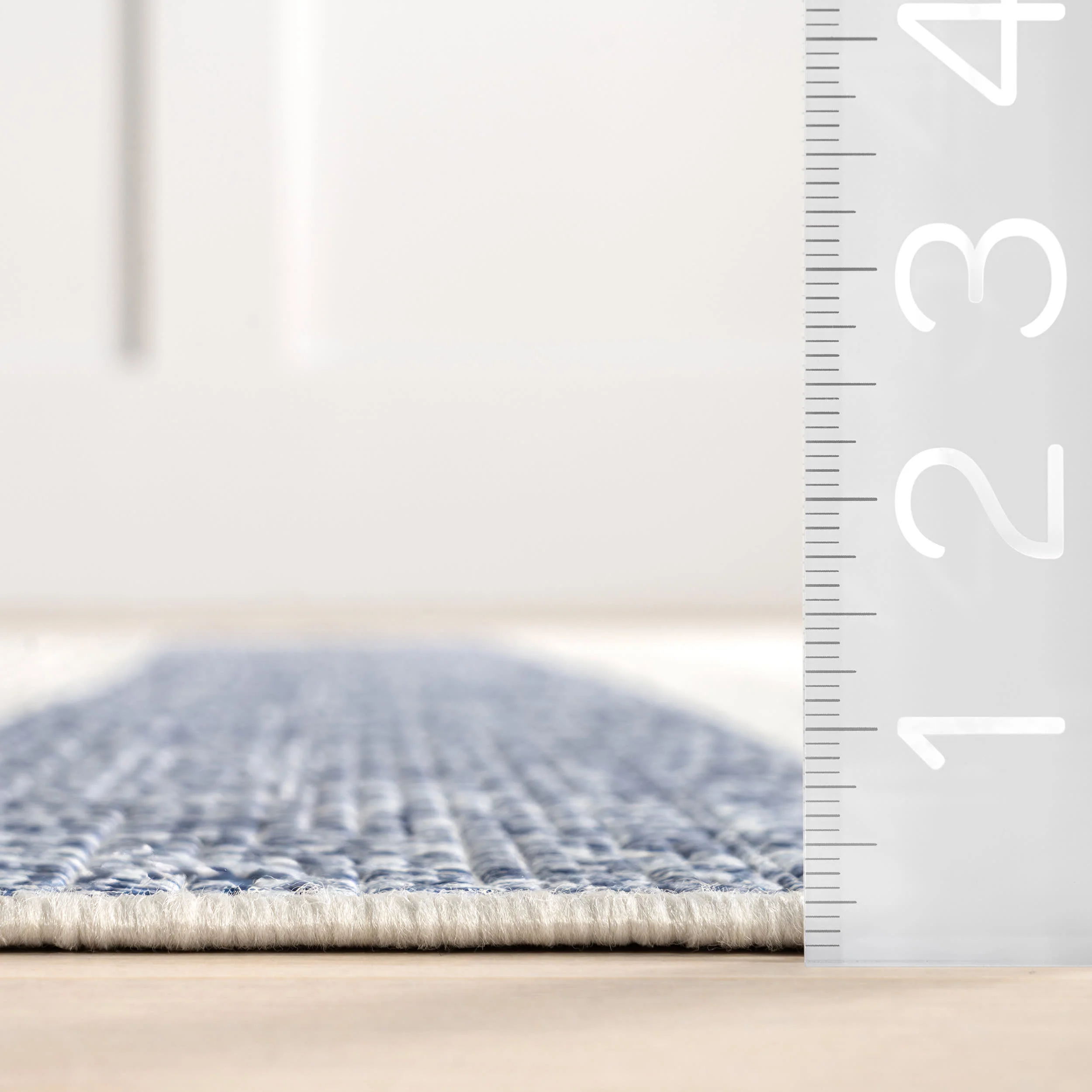 Ariah Wide Stripes Indoor/Outdoor Rug | Blue - Image 6