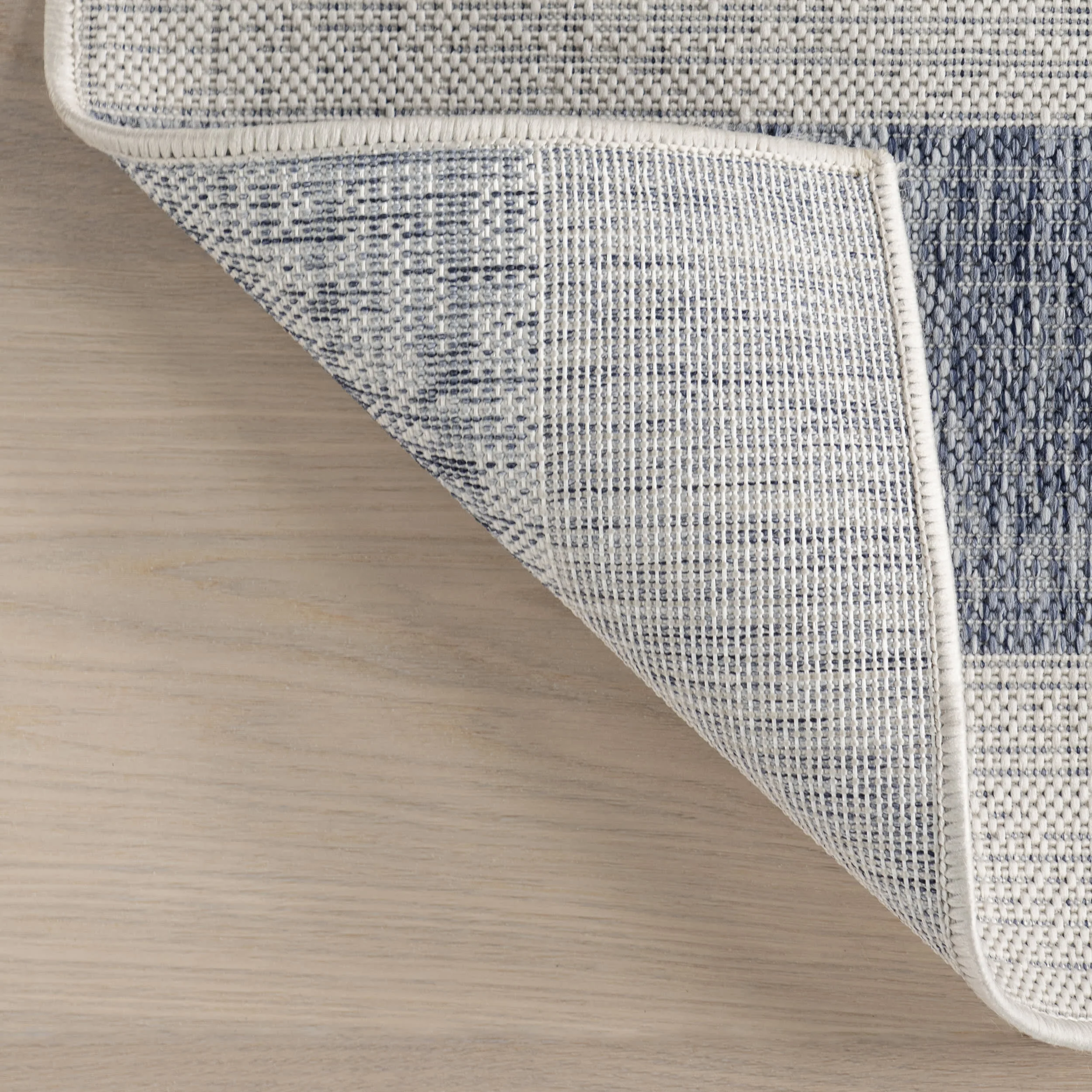 Ariah Wide Stripes Indoor/Outdoor Rug | Blue - Image 7