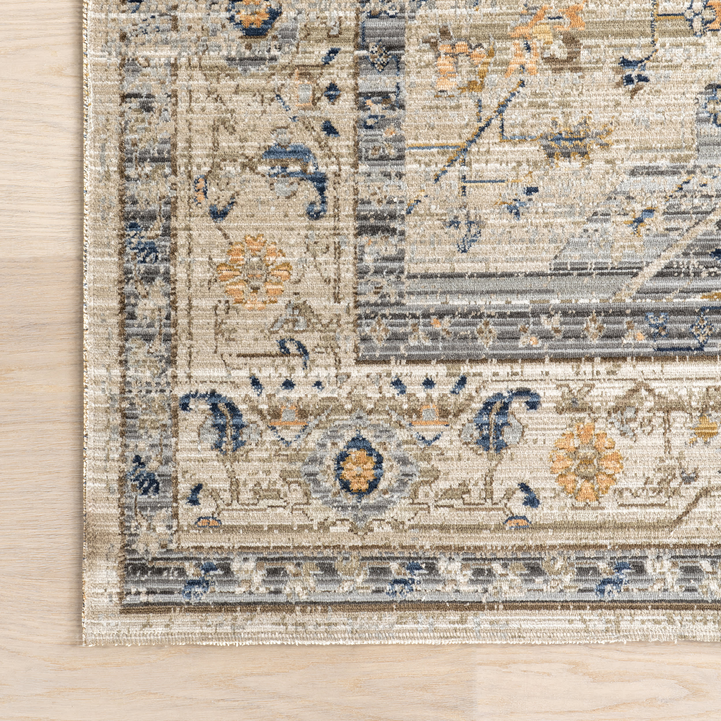 Ariana Winged Medallion Indoor/Outdoor Washable Rug | Multicolor - Image 4