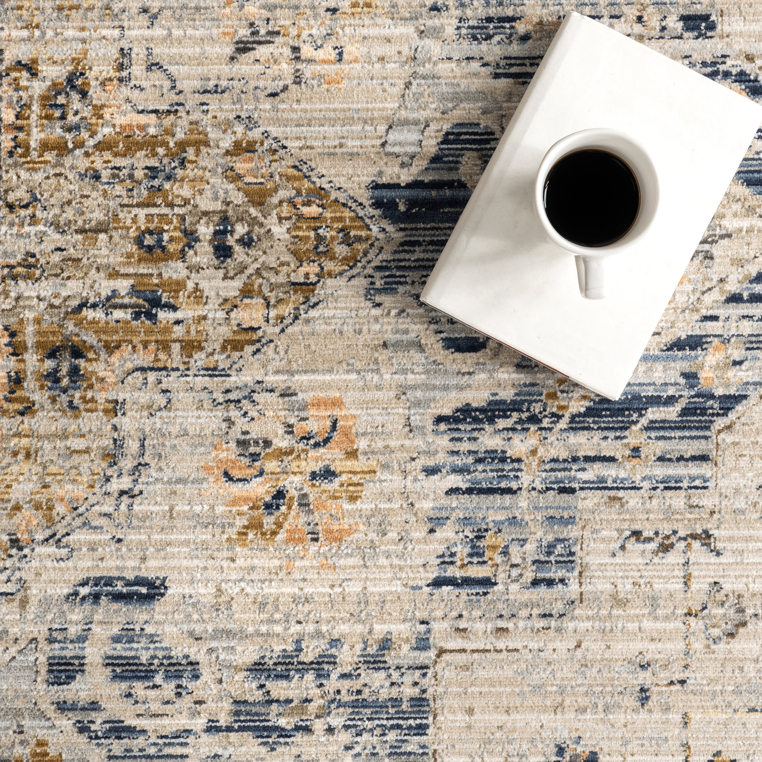 Ariana Winged Medallion Indoor/Outdoor Washable Rug | Multicolor - Image 8