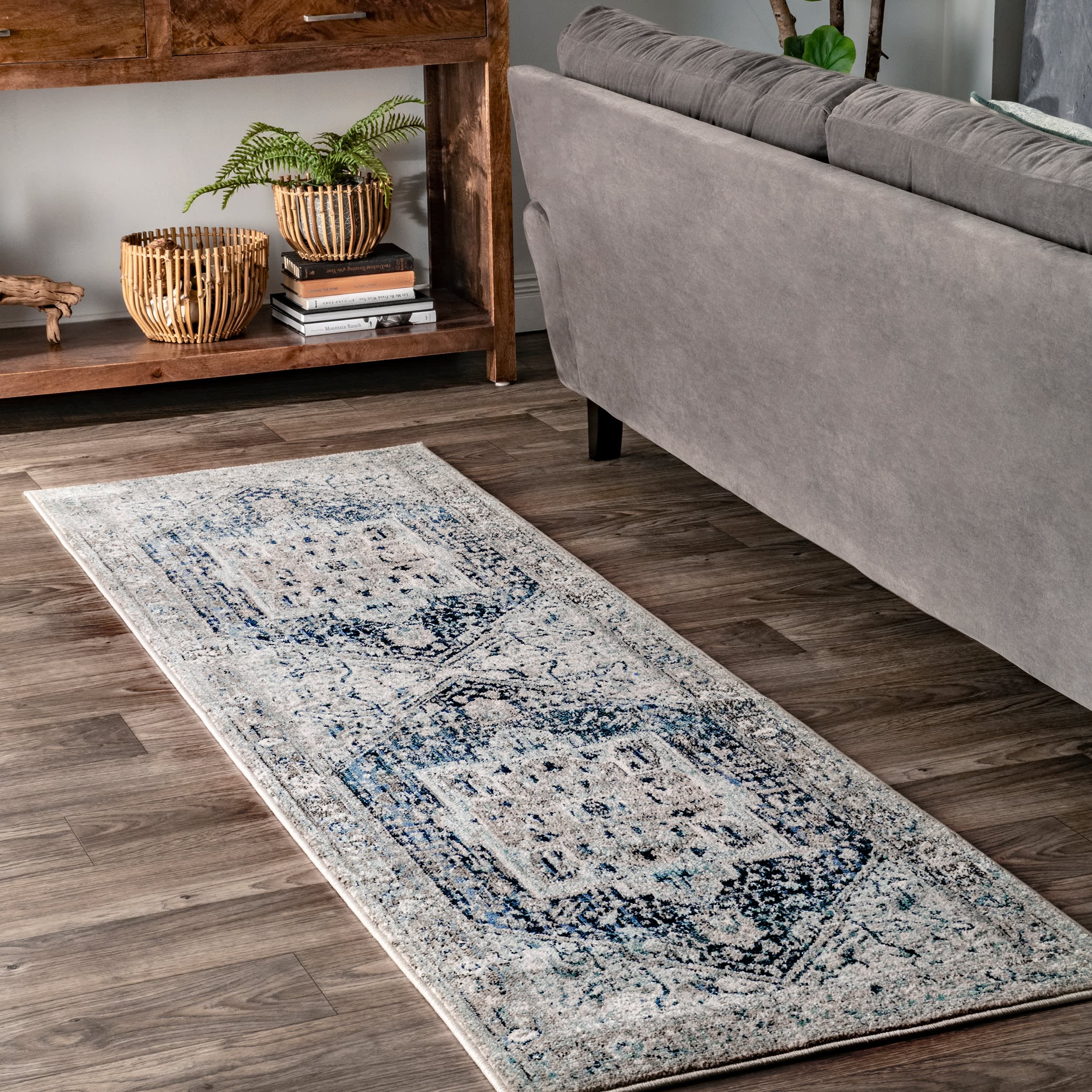 Arianna Tribal Medallion Rug | Rust - Image 2