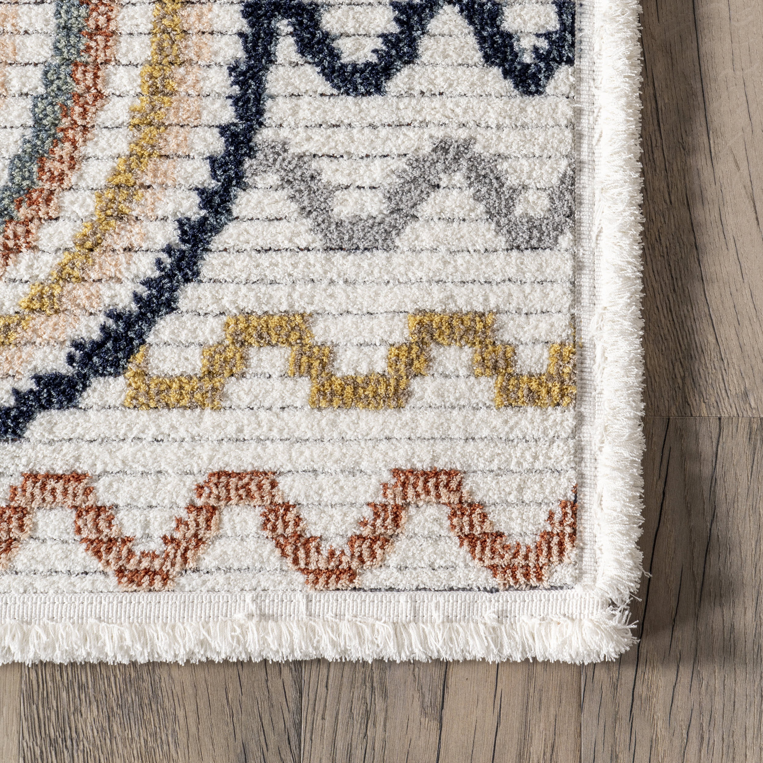 Arianne Kids Rainbow Rug | Blue - Image 3