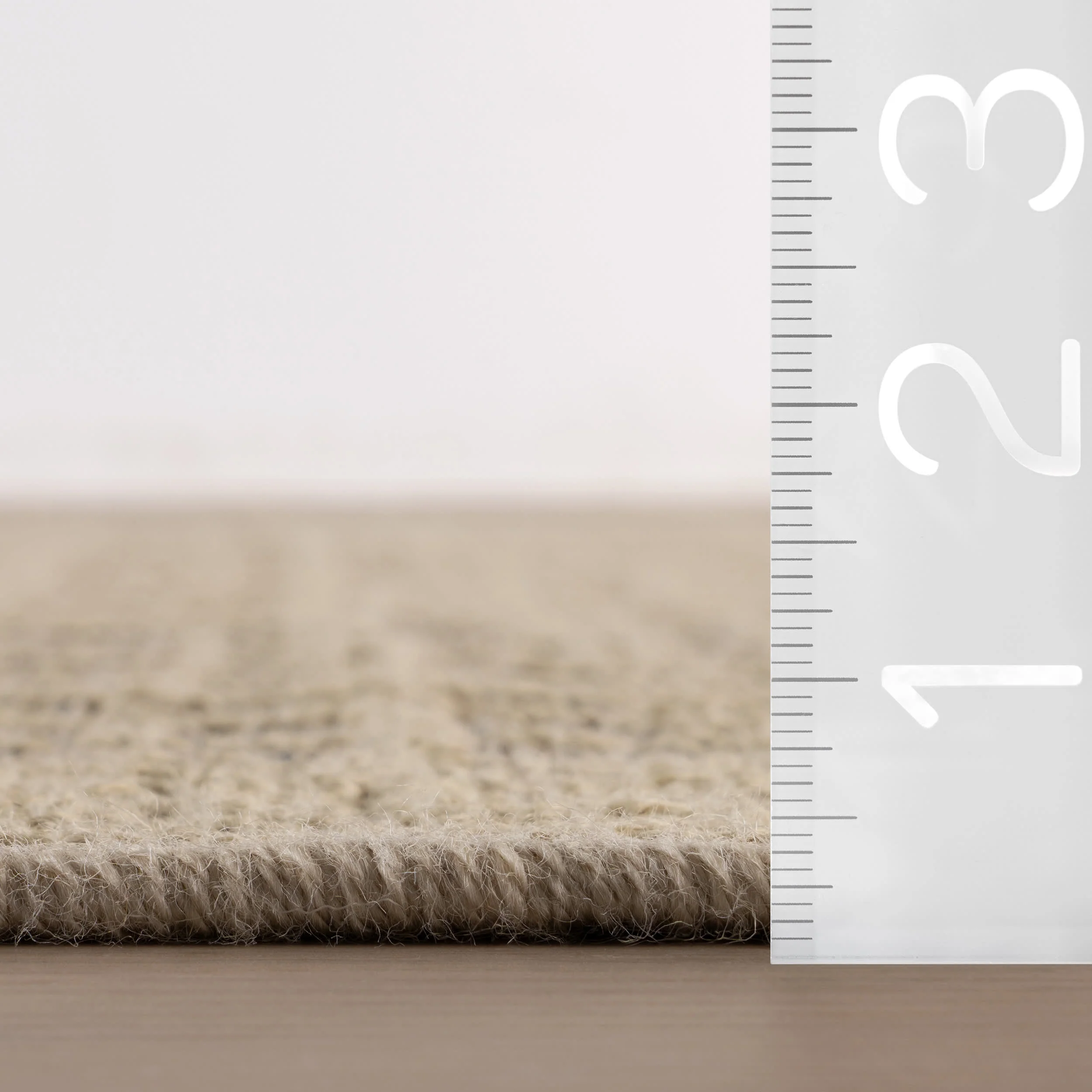 Arida Modern Checkered Rug | Beige - Image 5