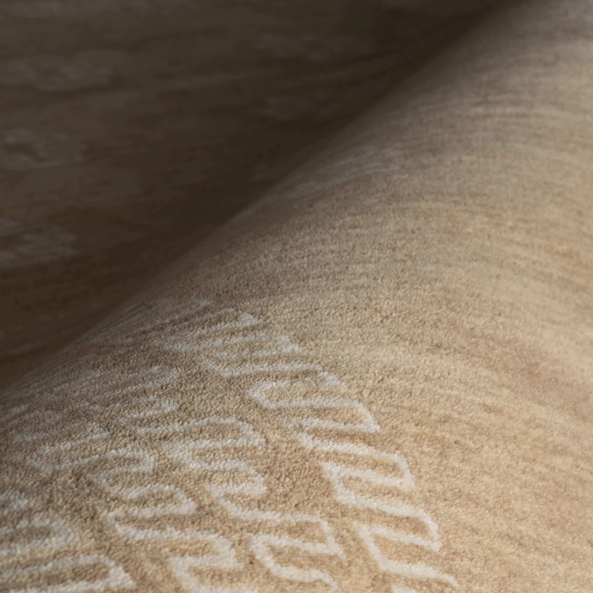 Arizona Southwestern Motif Wool Rug | Tan - Image 3