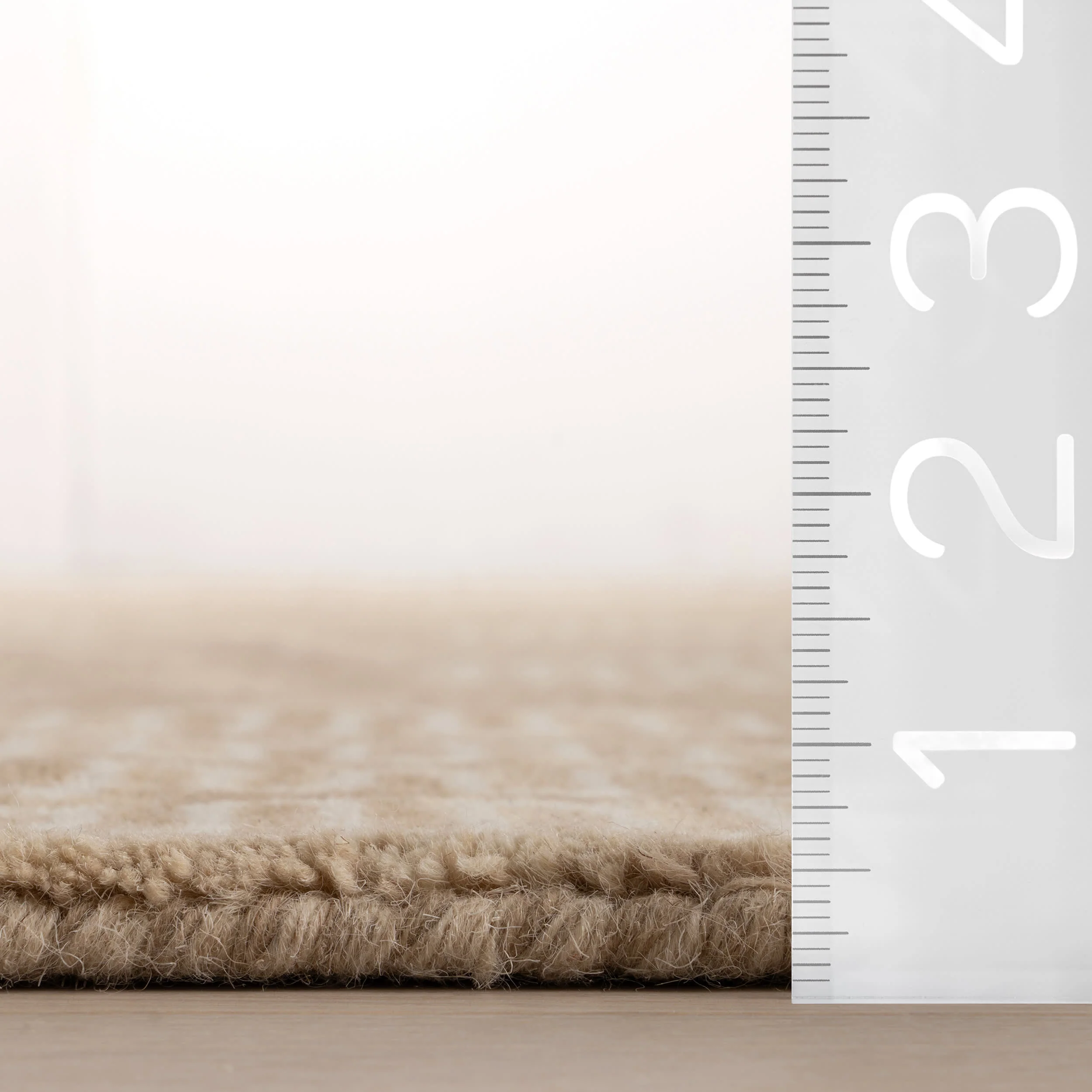 Arizona Southwestern Motif Wool Rug | Tan - Image 5
