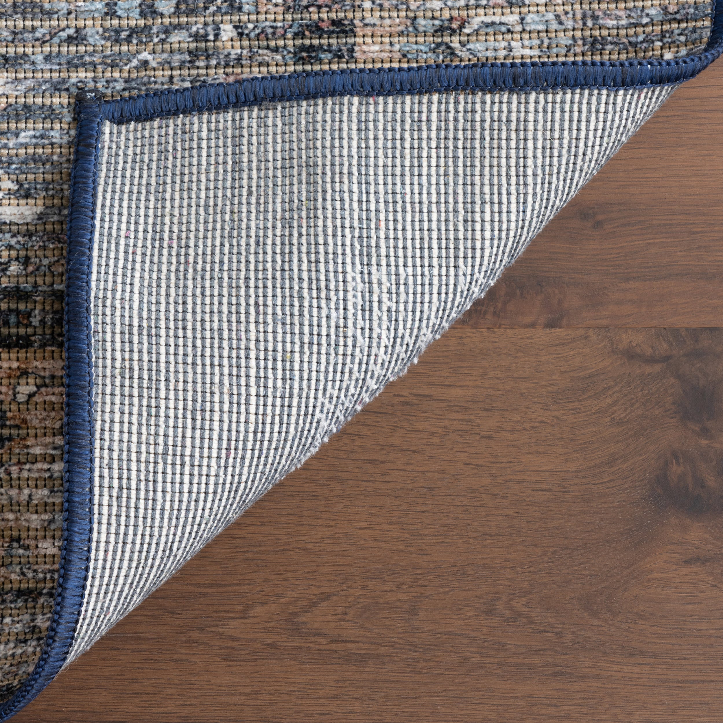 Arleth Medallion Washable Rug | Dark Grey - Image 7