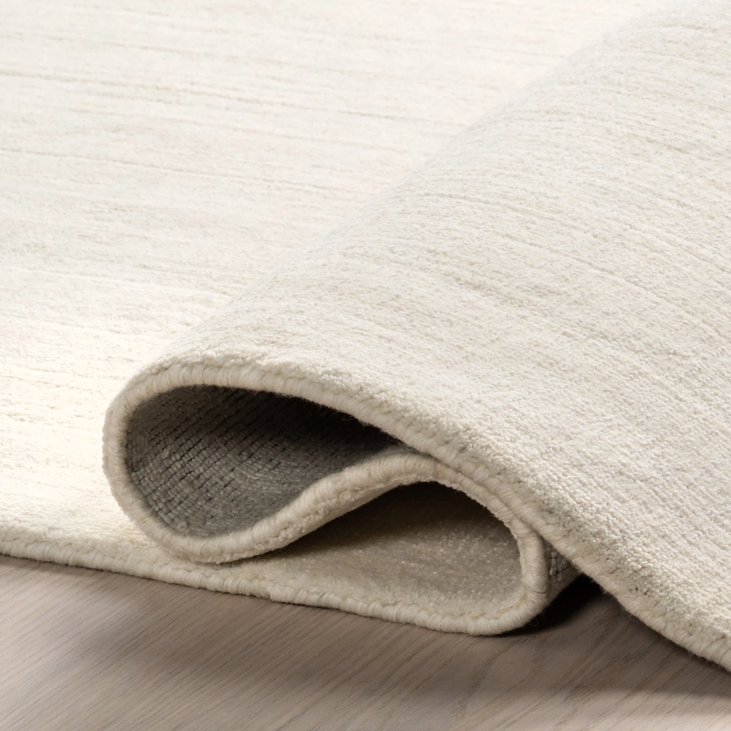 Arrel Speckled Wool-Blend Rug | Alabaster - Image 11