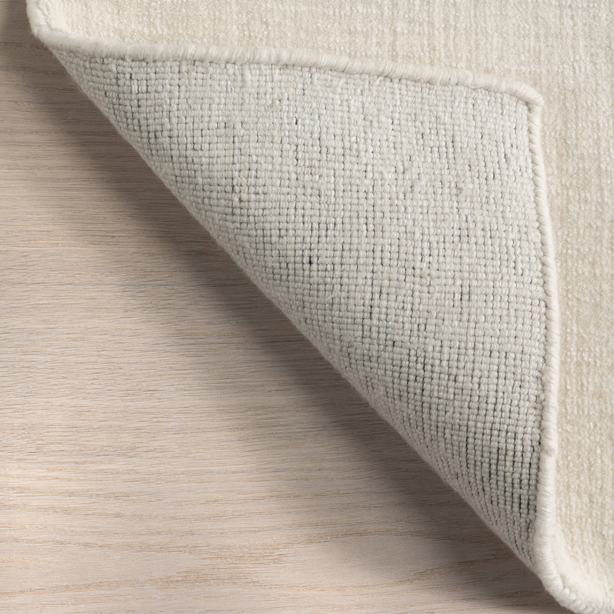 Arrel Speckled Wool-Blend Rug | Alabaster - Image 8