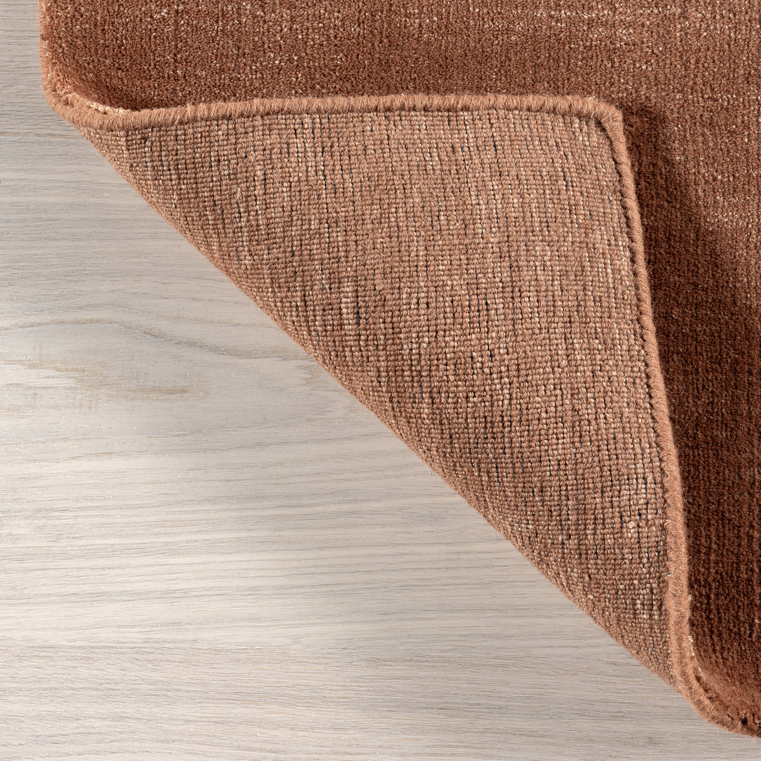 Arrel Speckled Wool-Blend Rug | Brick - Image 7