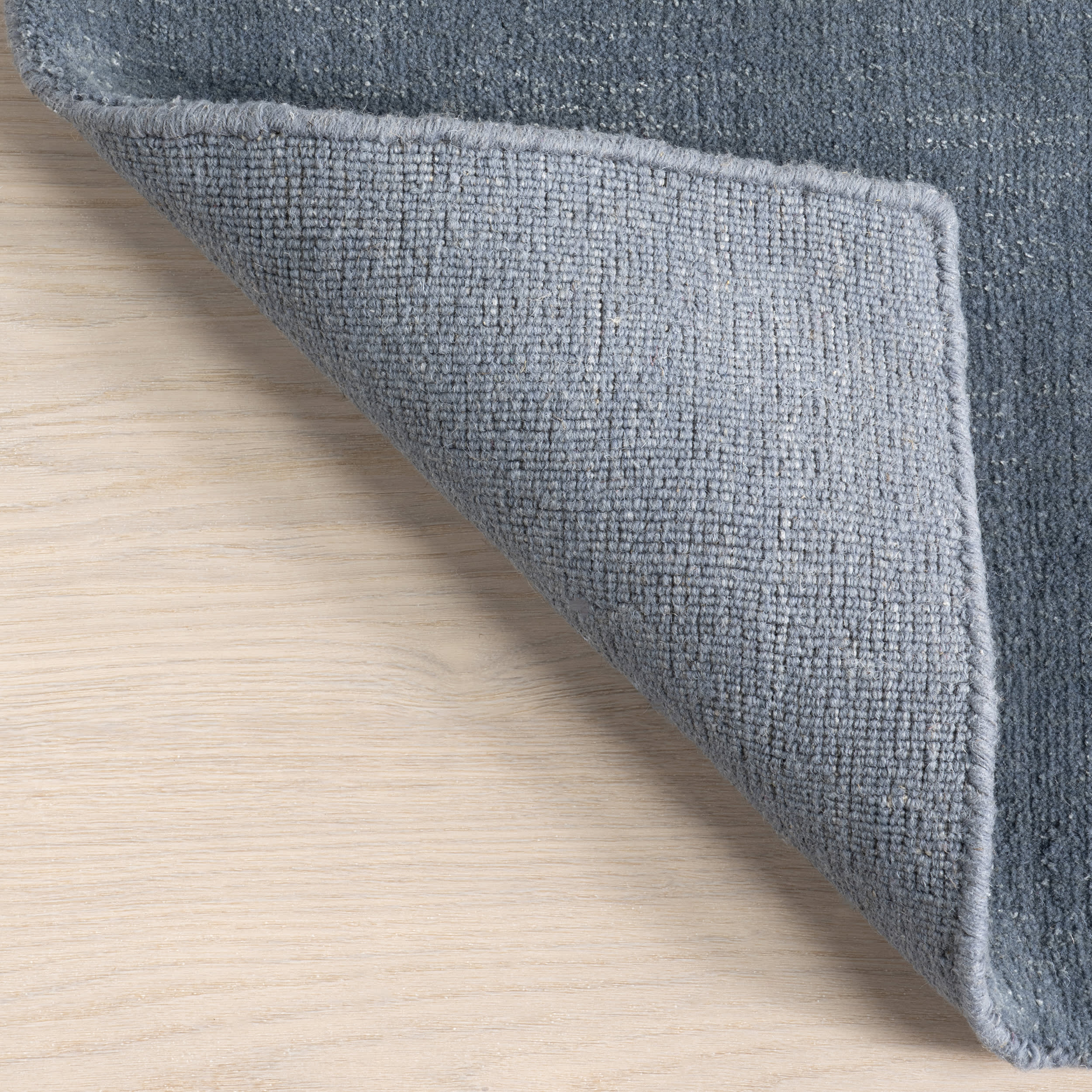 Arrel Speckled Wool-Blend Rug | Denim - Image 8
