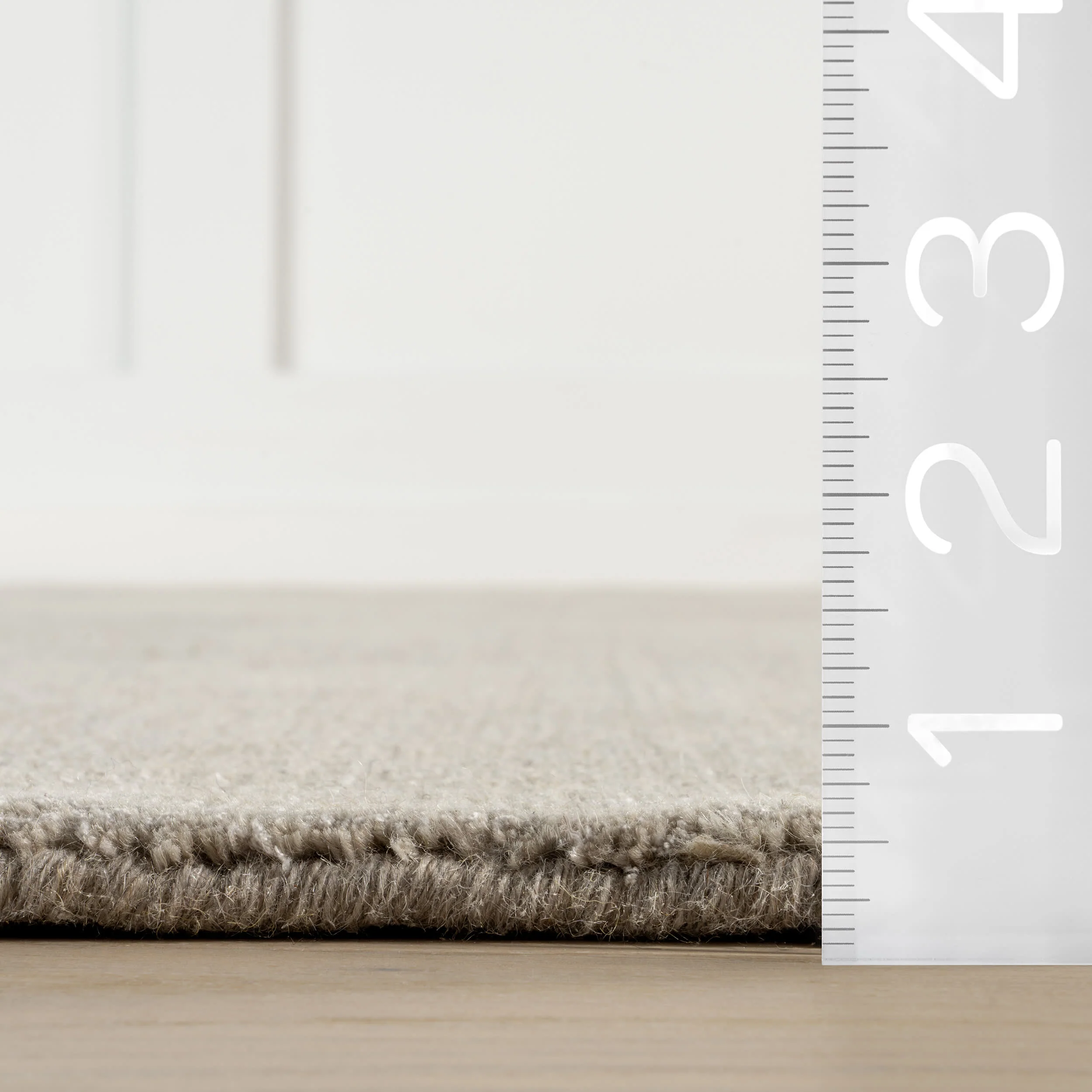 Arrel Speckled Wool-Blend Rug | Dove Grey - Image 5