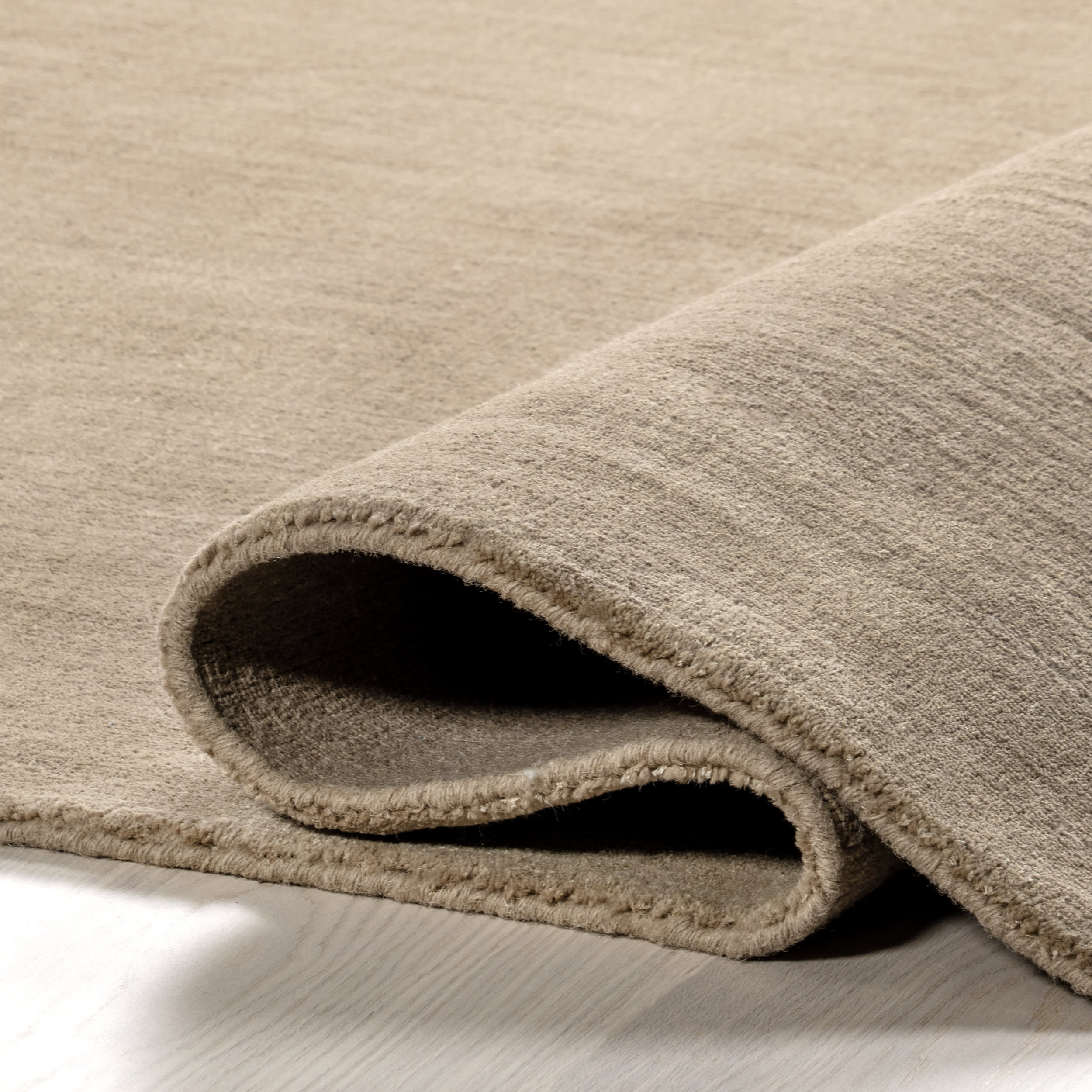 Arrel Speckled Wool-Blend Rug | Fawn - Image 10