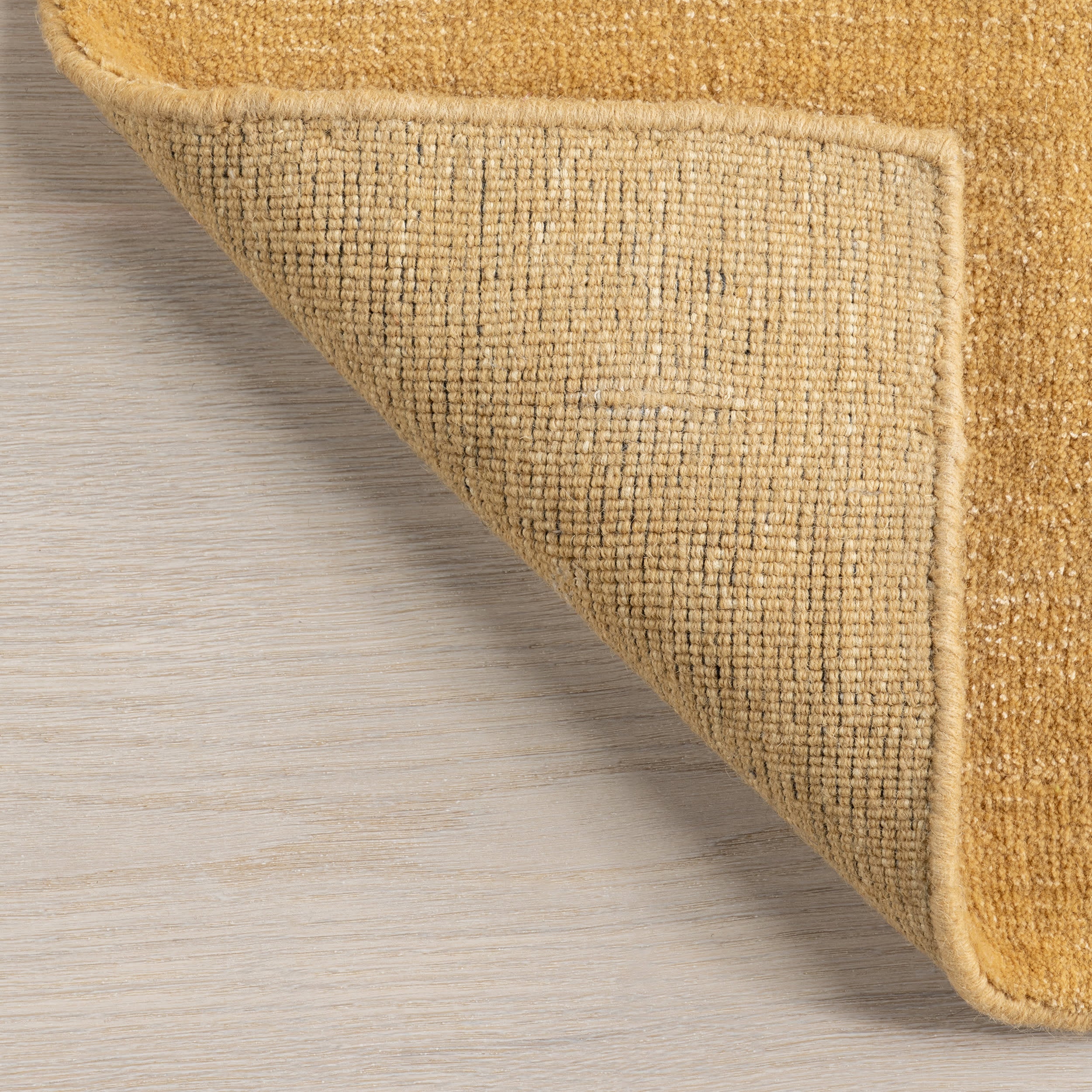 Arrel Speckled Wool-Blend Rug | Golden Butter - Image 6