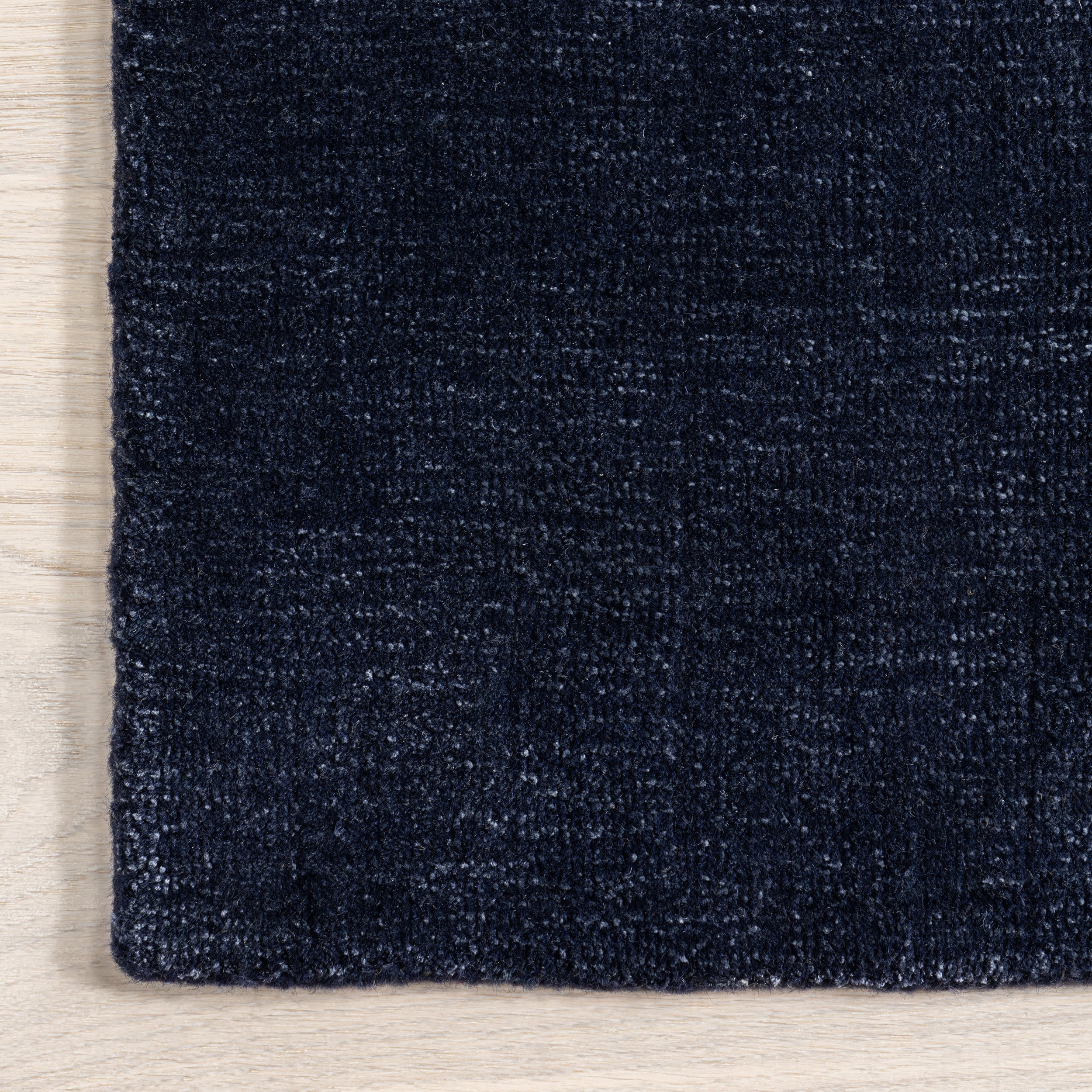 Arrel Speckled Wool-Blend Rug | Midnight - Image 4