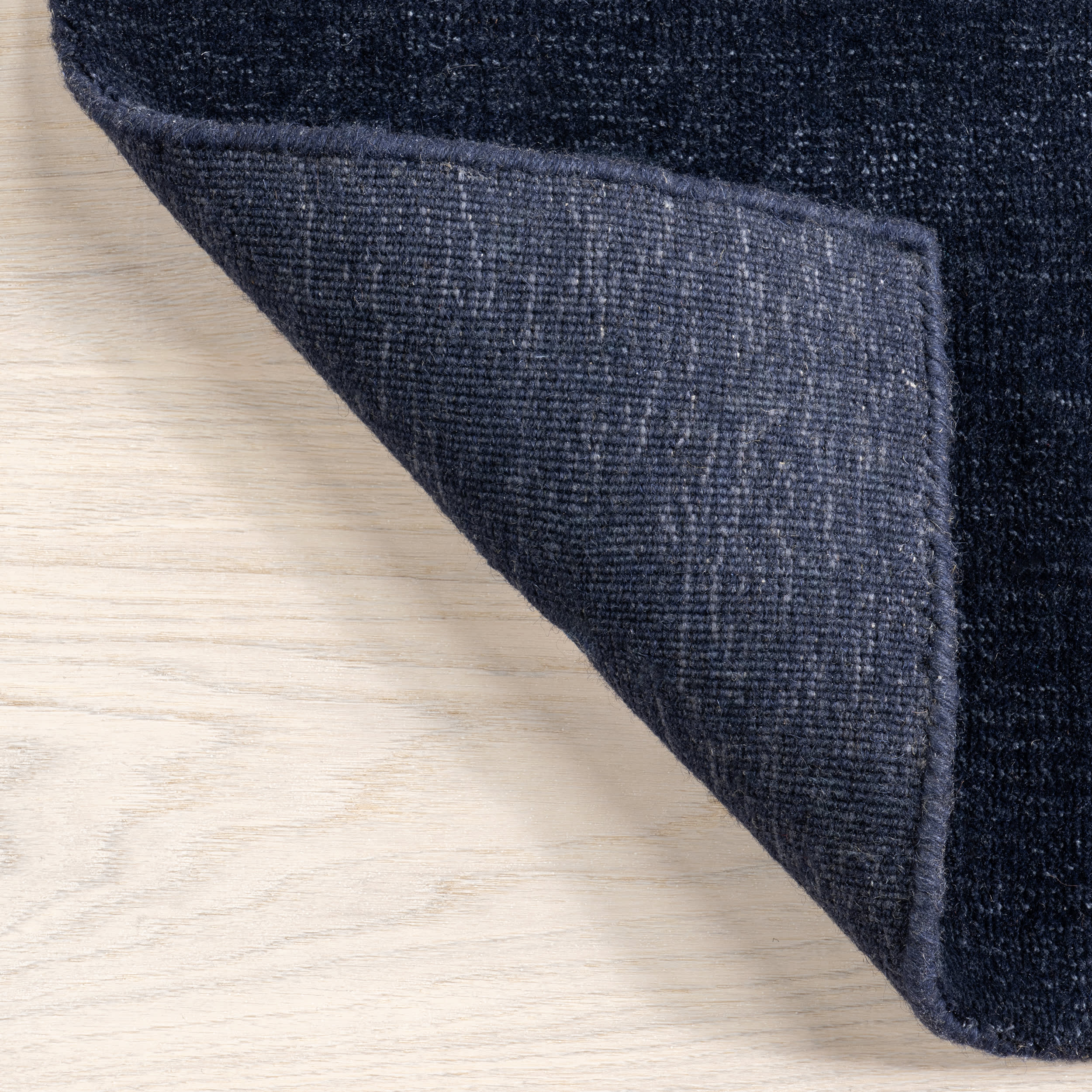 Arrel Speckled Wool-Blend Rug | Midnight - Image 8