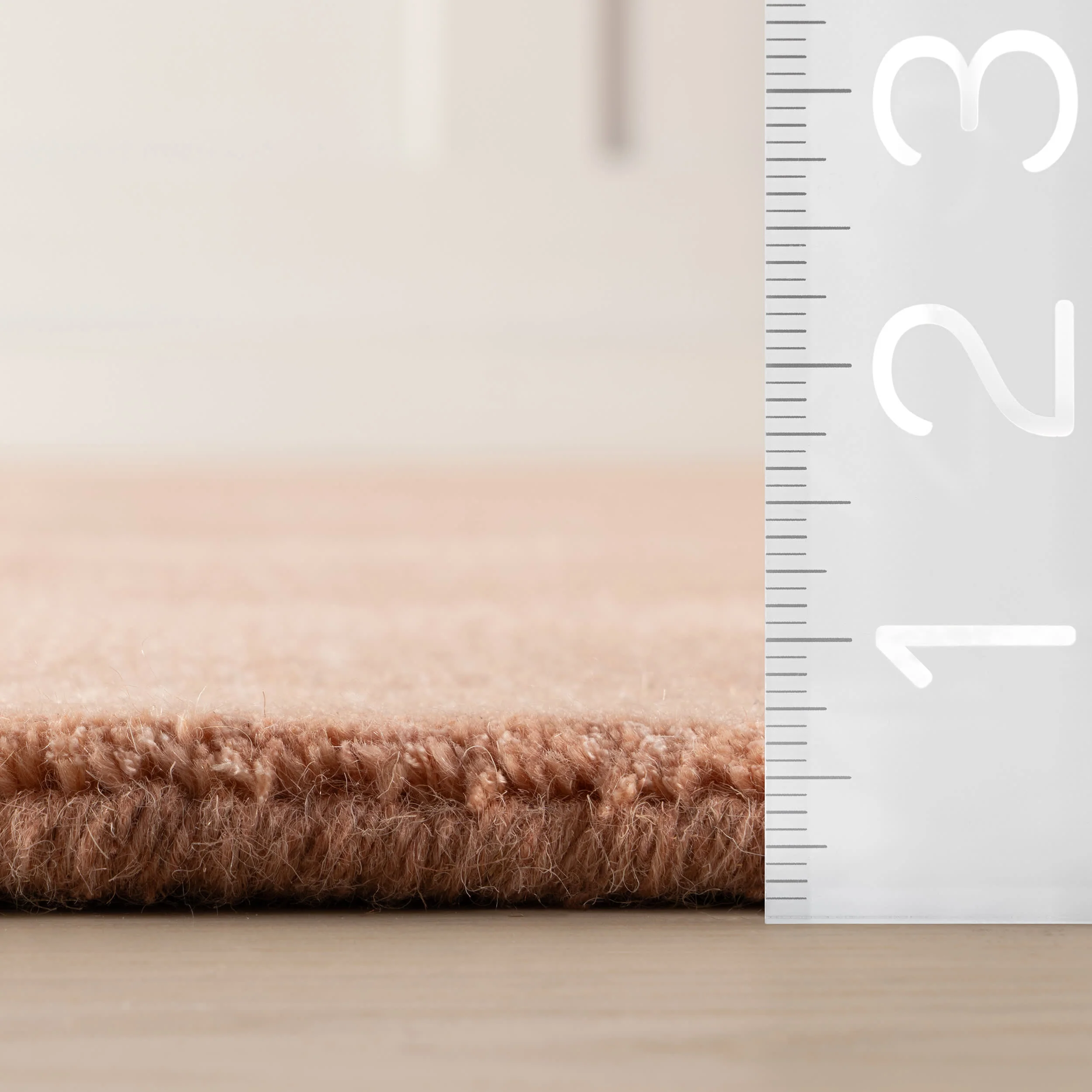 Arrel Speckled Wool-Blend Rug | Orange - Image 6