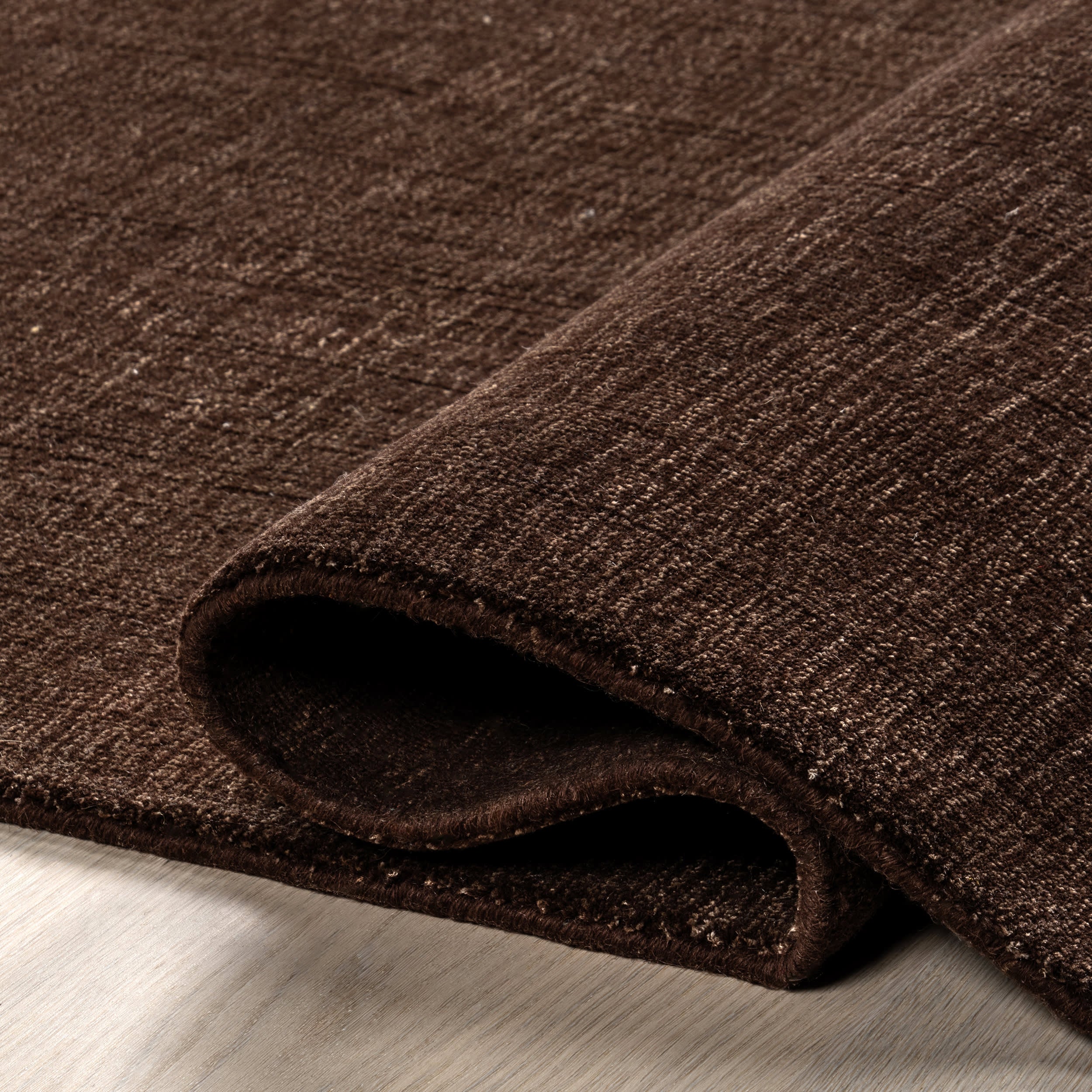 Arrel Speckled Wool-Blend Rug | Truffle Brown - Image 10