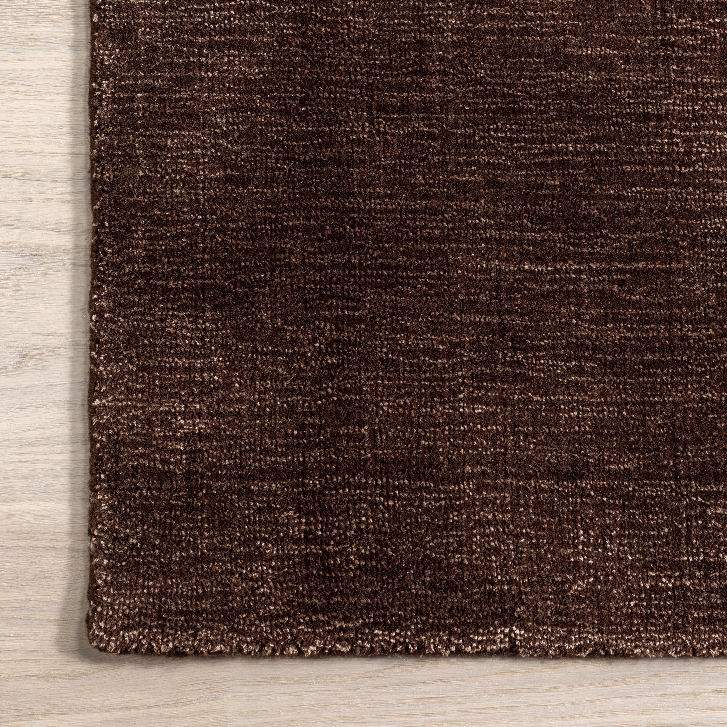 Arrel Speckled Wool-Blend Rug | Truffle Brown - Image 4