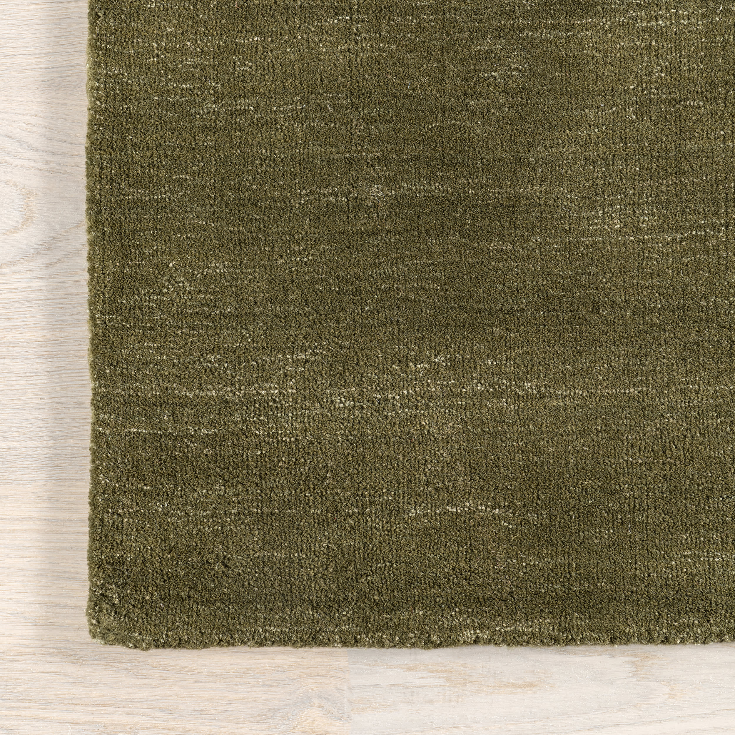 Arrel Speckled Wool-Blend Rug | Verdant Green - Image 3