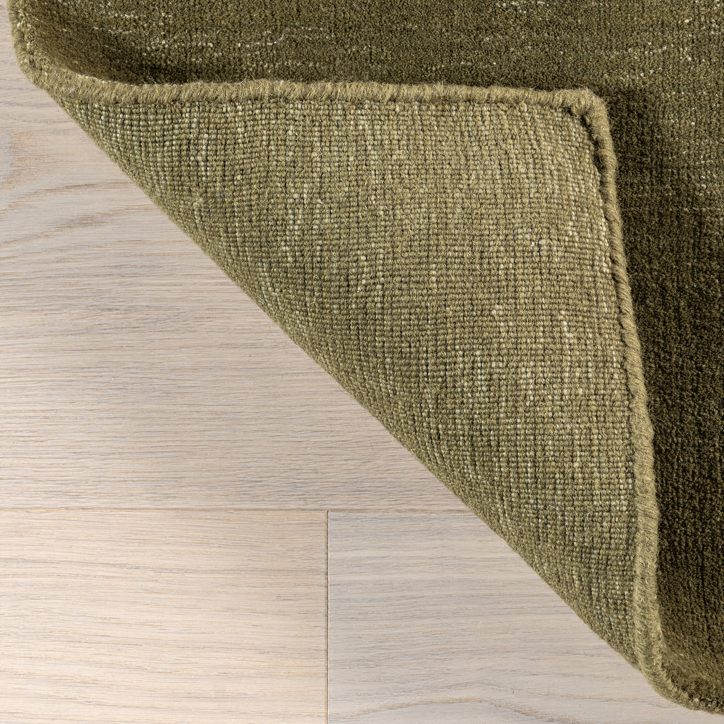 Arrel Speckled Wool-Blend Rug | Verdant Green - Image 7