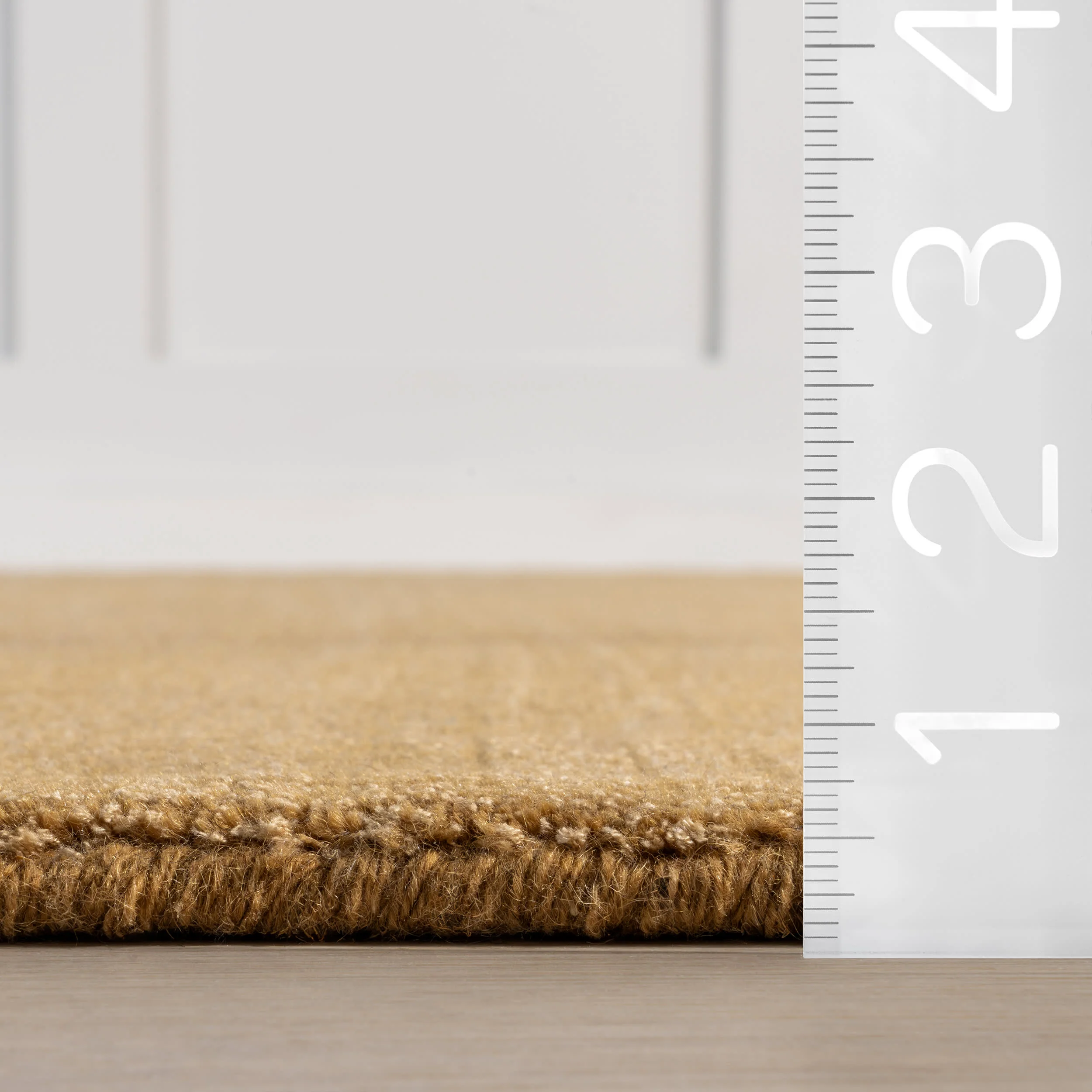 Arrel Speckled Wool-Blend Rug | Wheat - Image 6
