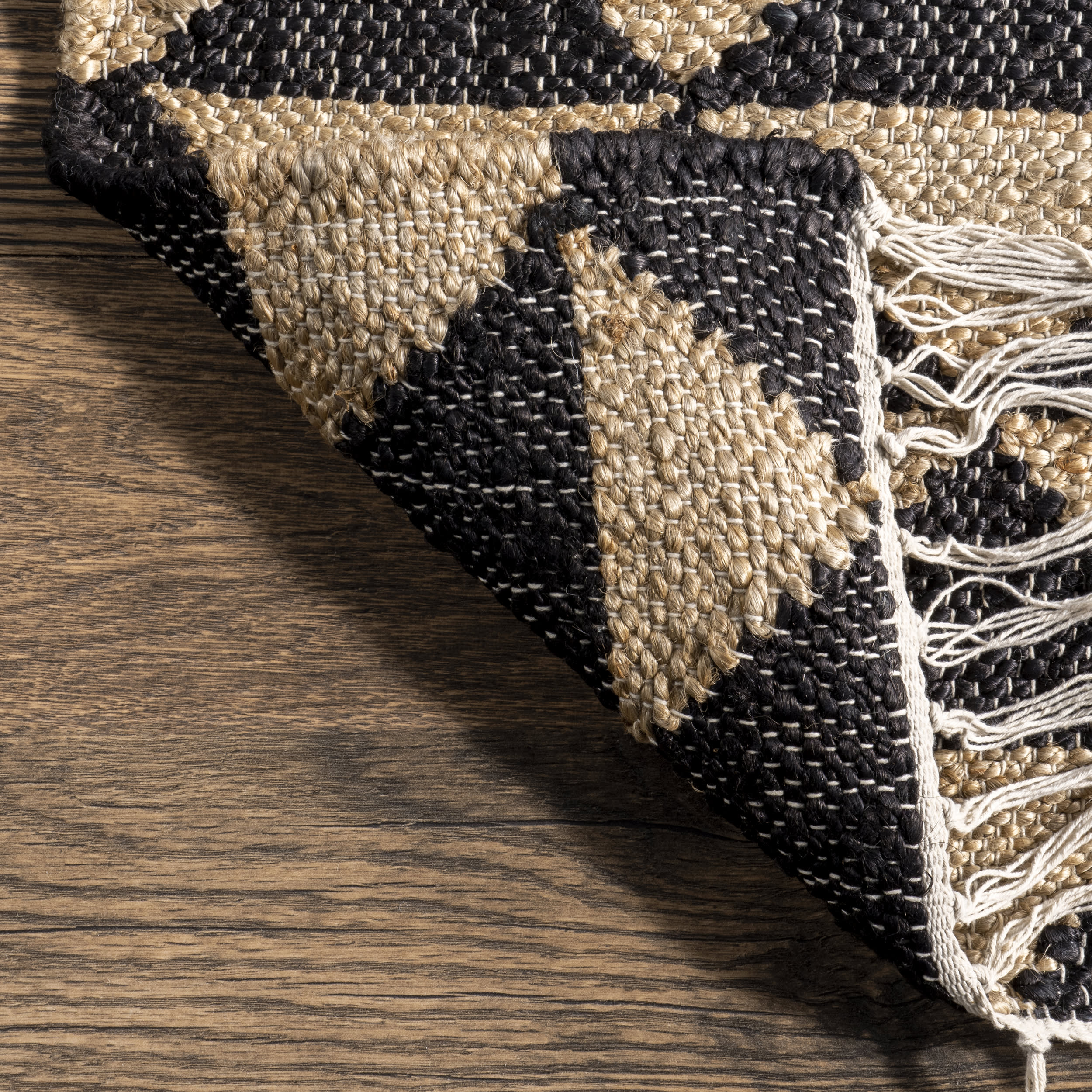 Arrowroot Tassled Rug | Natural - Image 5