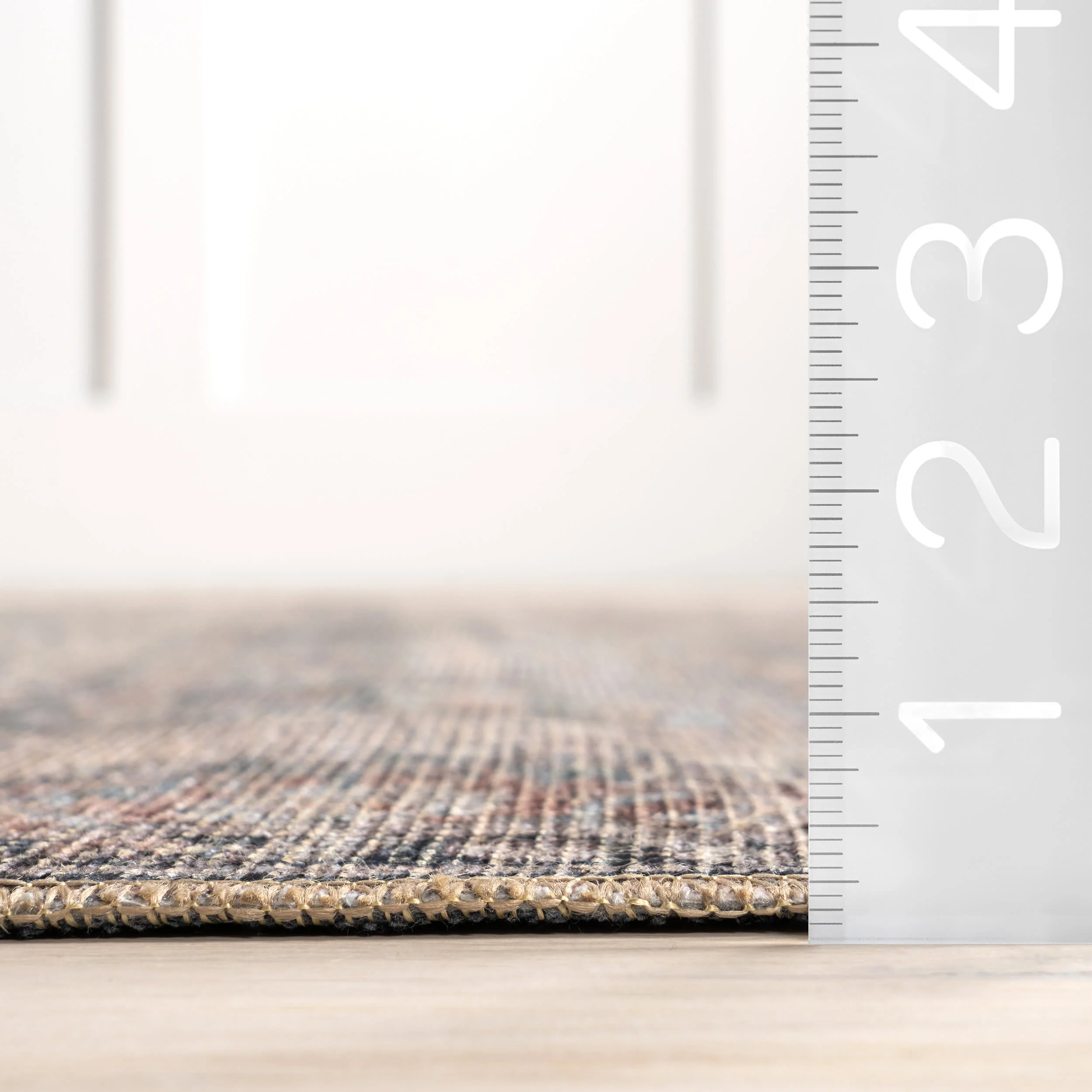 Artemis Vintage Medallion Rug | Blue - Image 6