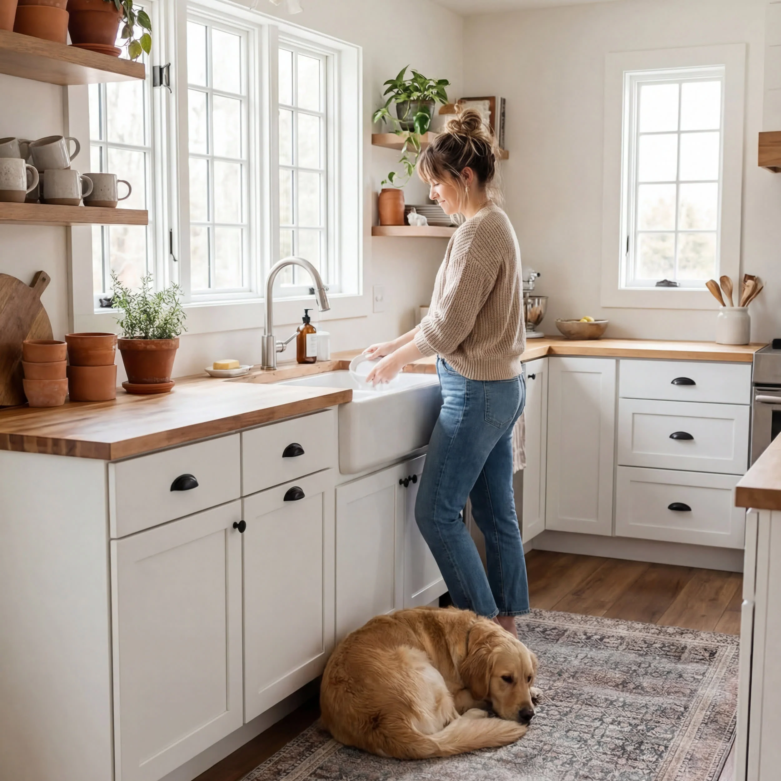 Artemis Vintage Medallion Rug | Blue - Image 9