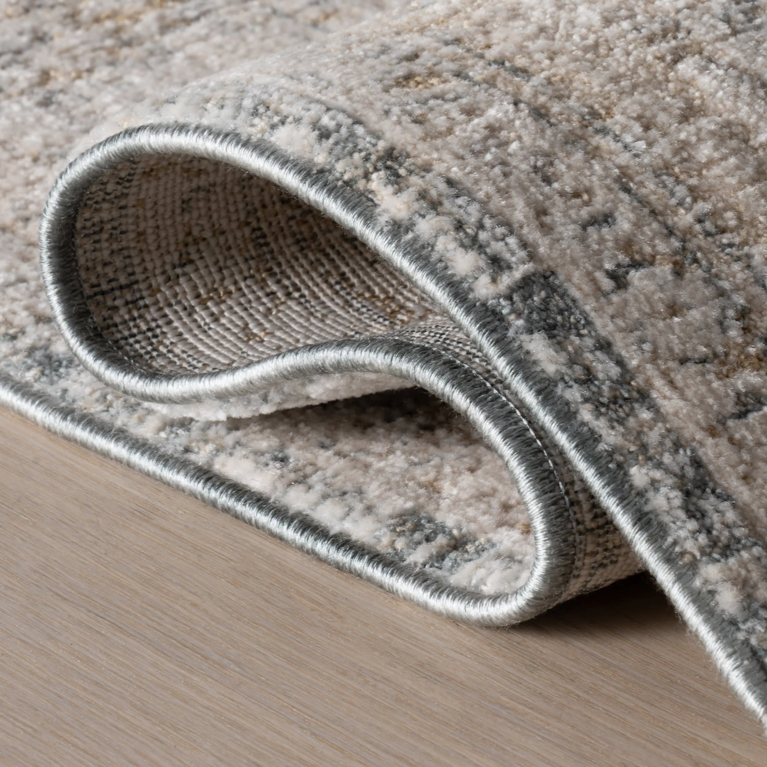 Asani Modern Abstract Rug | Beige - Image 11