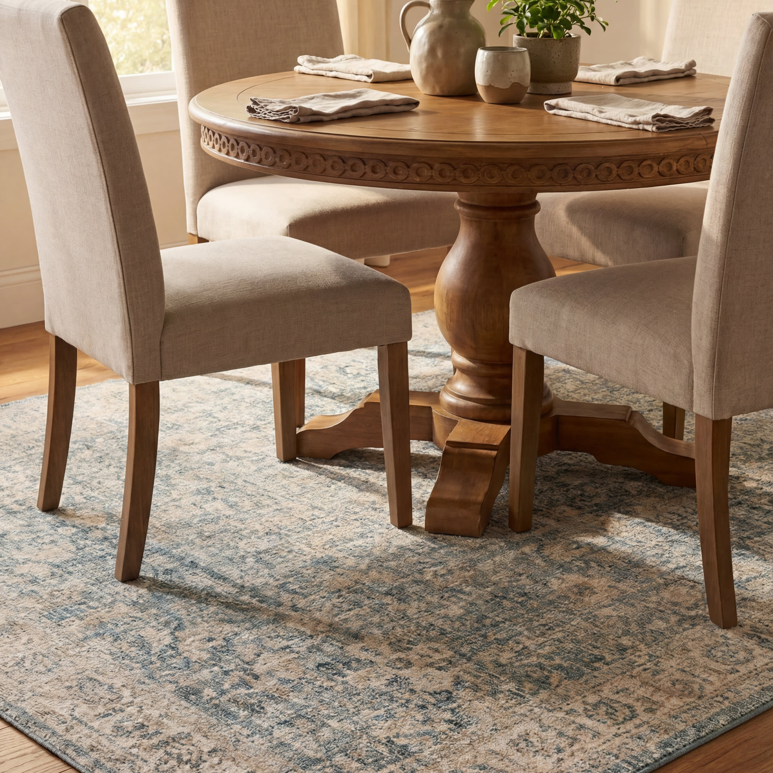 Asani Modern Abstract Rug | Beige - Image 7